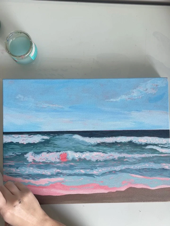 I have been working on some new paintings, prints and items in prep for The Hermitage Handmade Festival this Saturday at @hermitagemuseumva from 11-4p. 

Come check out the amazing handmade items and all the artists/makers hard work! I&rsquo;ll be po