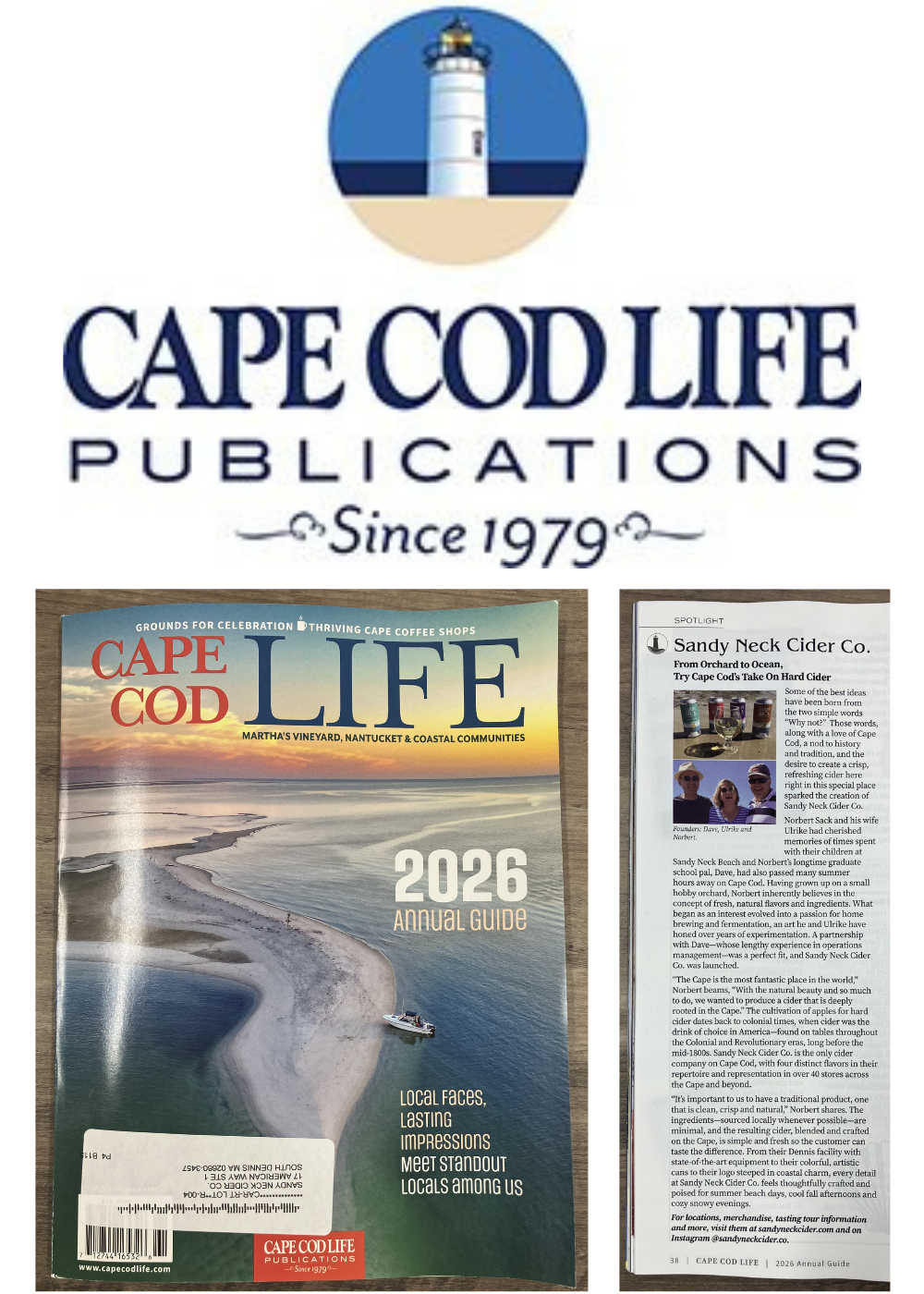 We’re Honored to Be Featured in Cape Cod Life!
