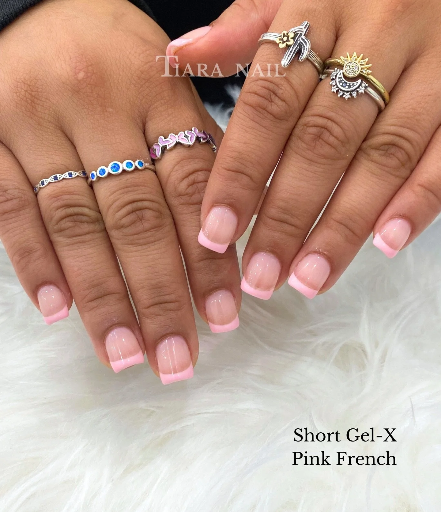 Soft Pink French Gel-X - lightweight, balanced, and shaped for a naturally refined look. Perfect for clients who want pristine shape &amp; length.

📍 Little Elm | A calm, premium nail experience ☎️ Call to Reserve: (972) 292-9243 📅 Walk-ins welcome