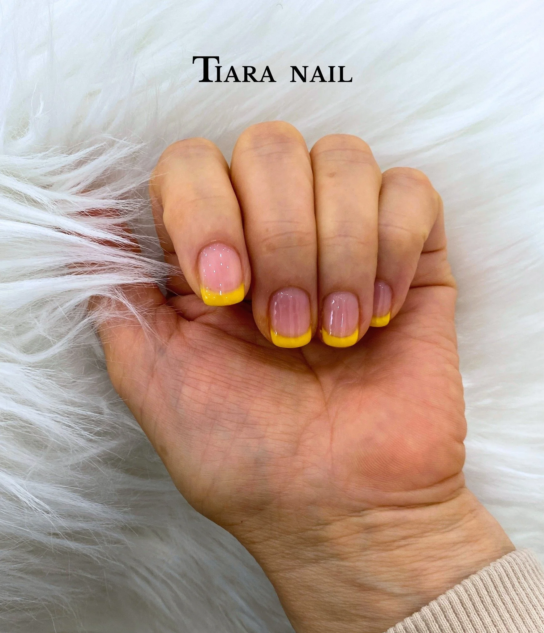 ☀️ A fresh twist on the classic French.
This sunshine-yellow gel French manicure is clean, playful, and perfect for brightening your everyday style. 
We're known for nail enhancements in a calm, inviting space our clients love returning to.

📞 Call 