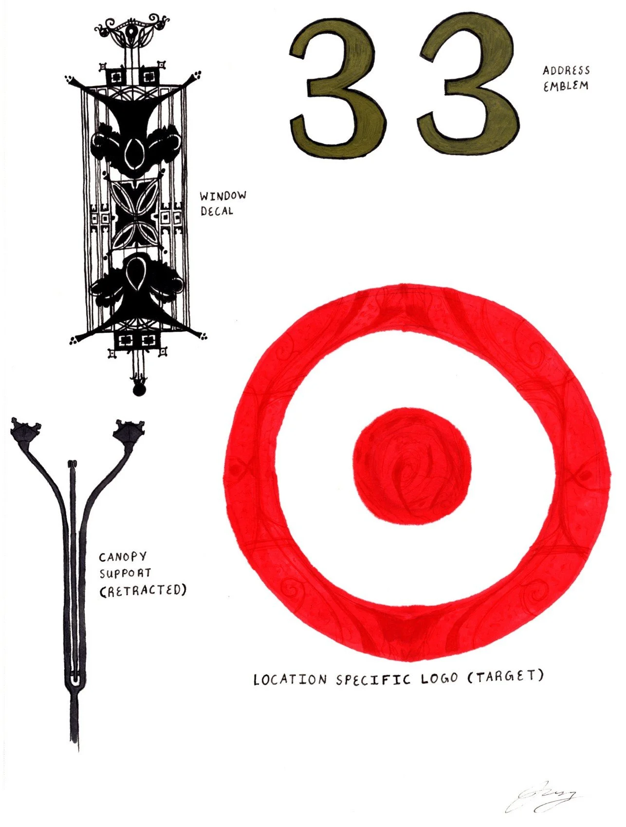 Vignettes from the Sullivan Center in Chicago