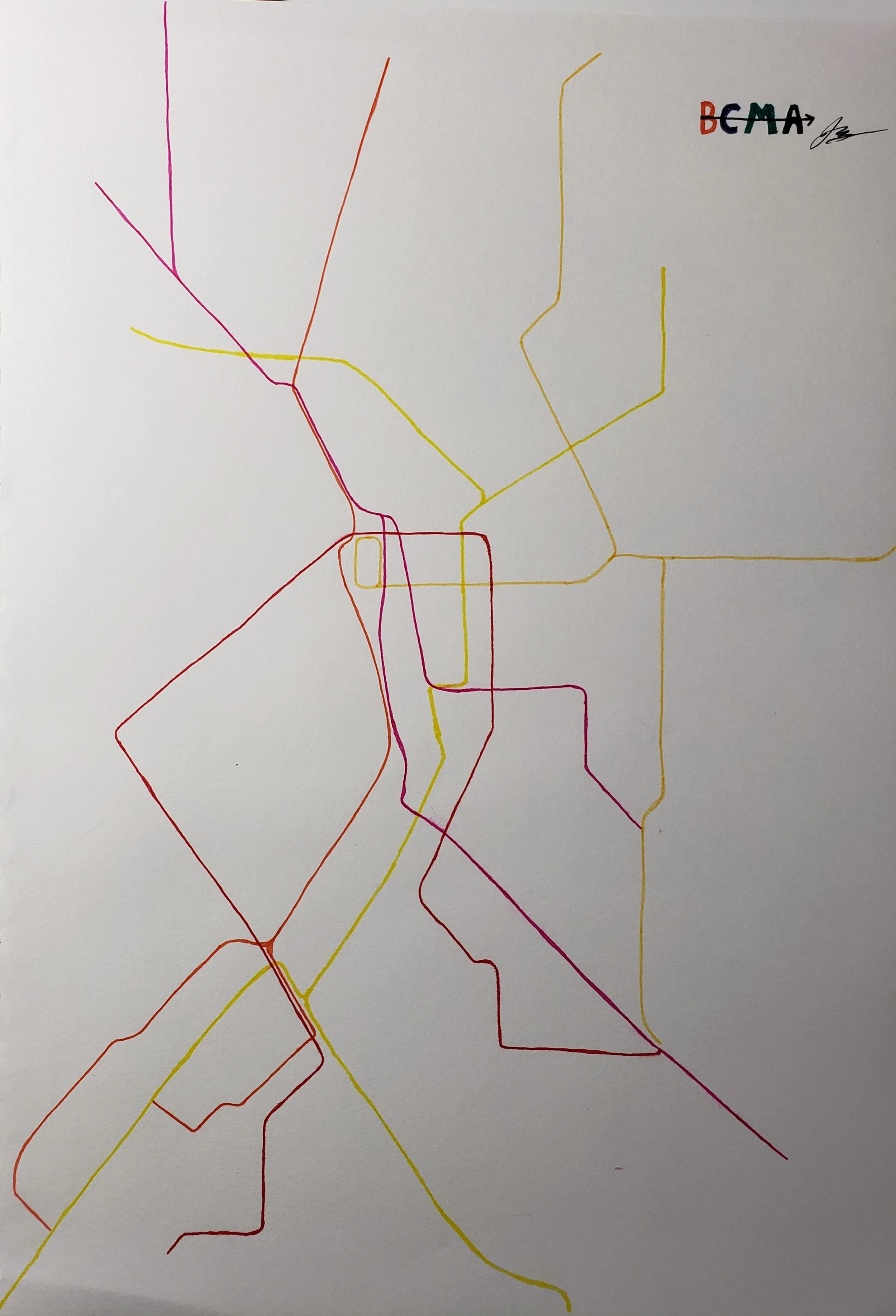 The Metro System of Butterfly City