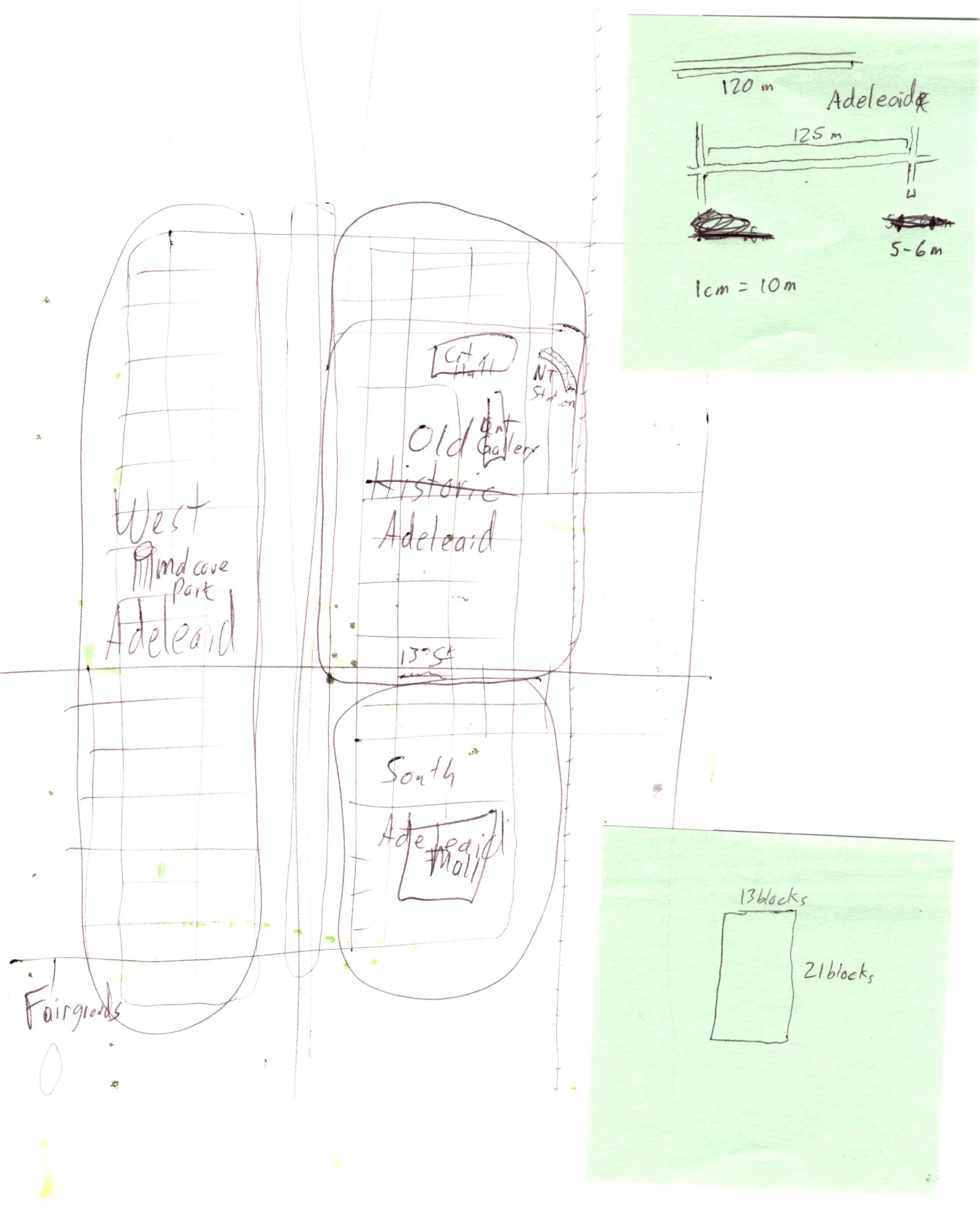 The plan for Adeleaide