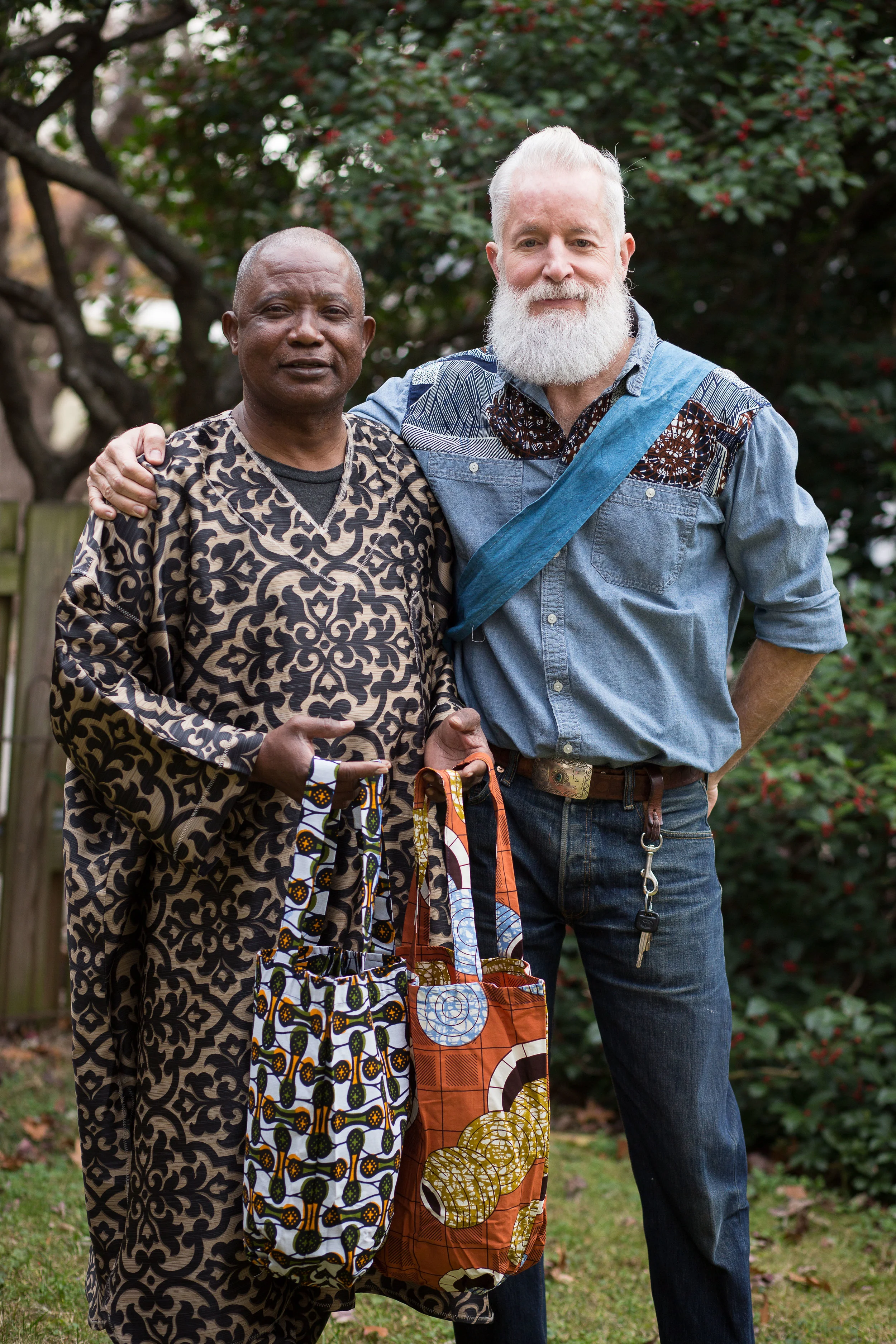 Bryan Norris, the Humanitarian Artist and Remmy Kasongo, the Refugee Tailor