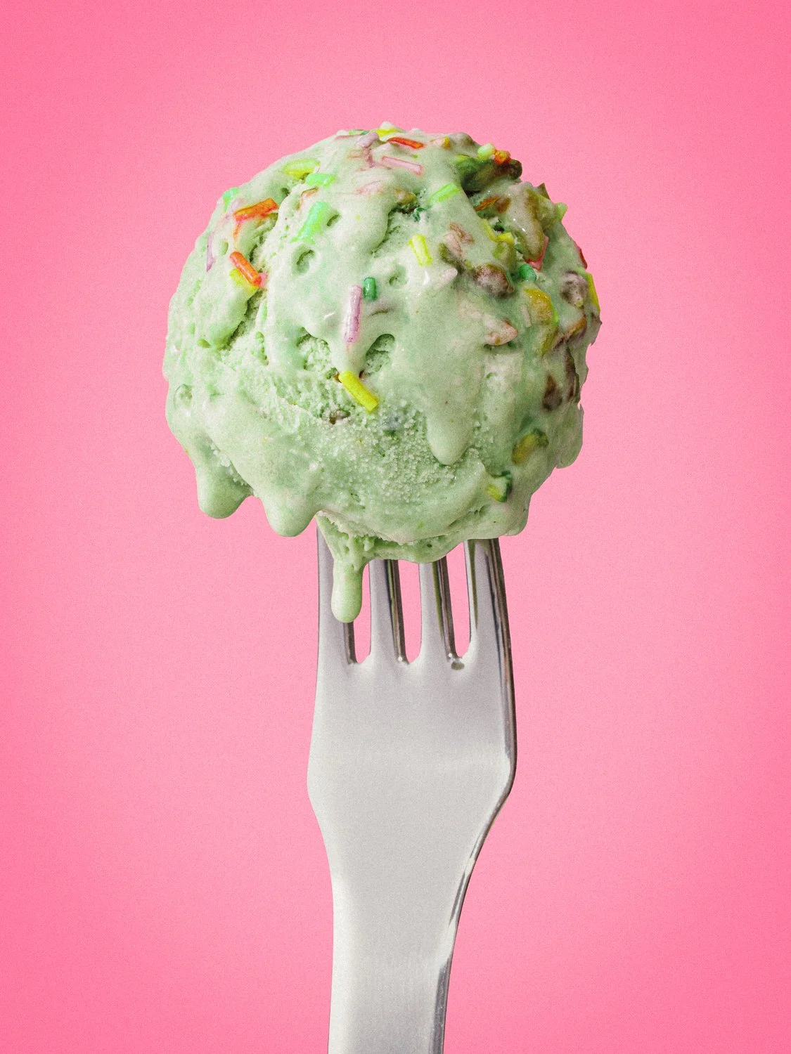 Wrong Material Series | Ice Cream on Fork.