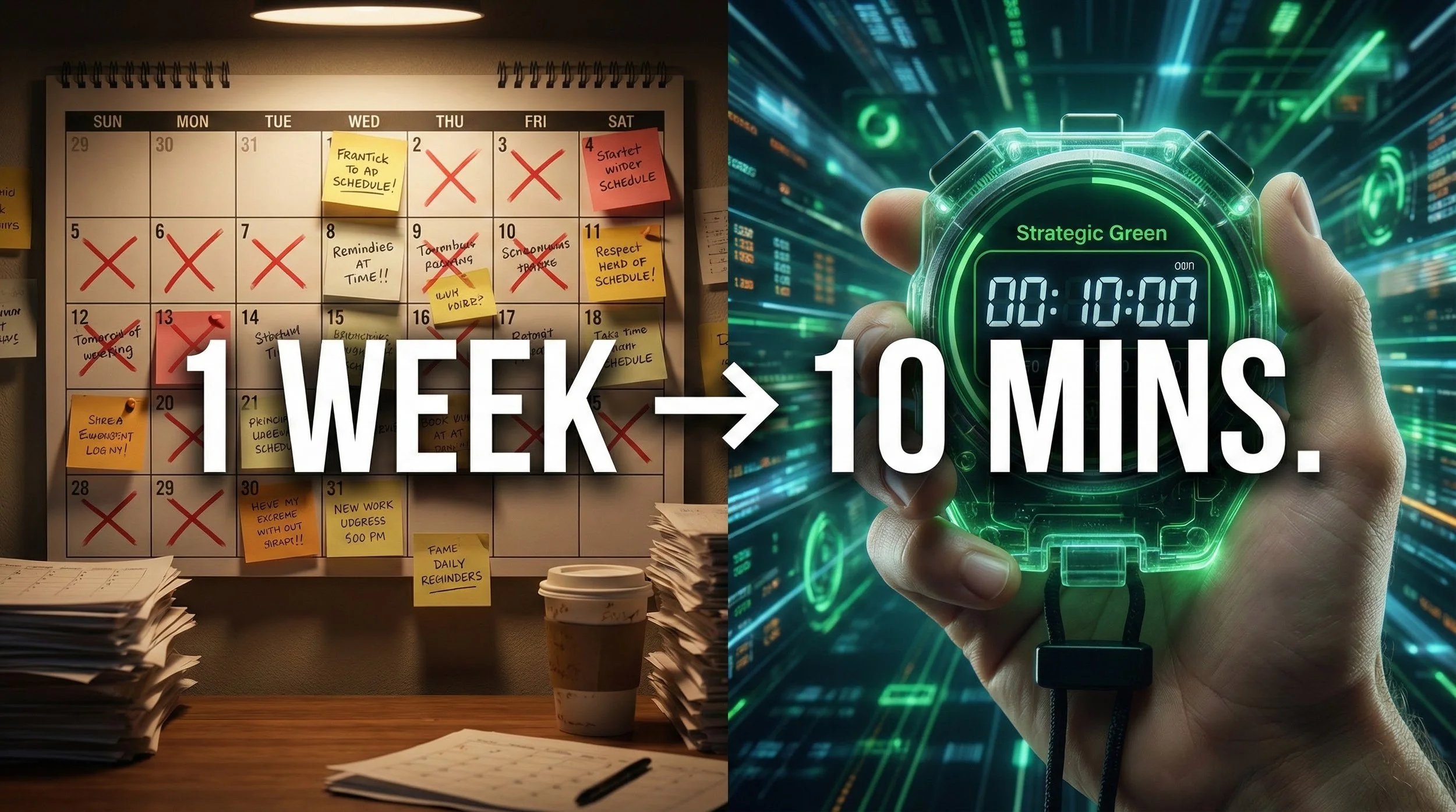 📰 Marketing is a Logistics Problem: Generate a 2-Week Plan in 3 Minutes