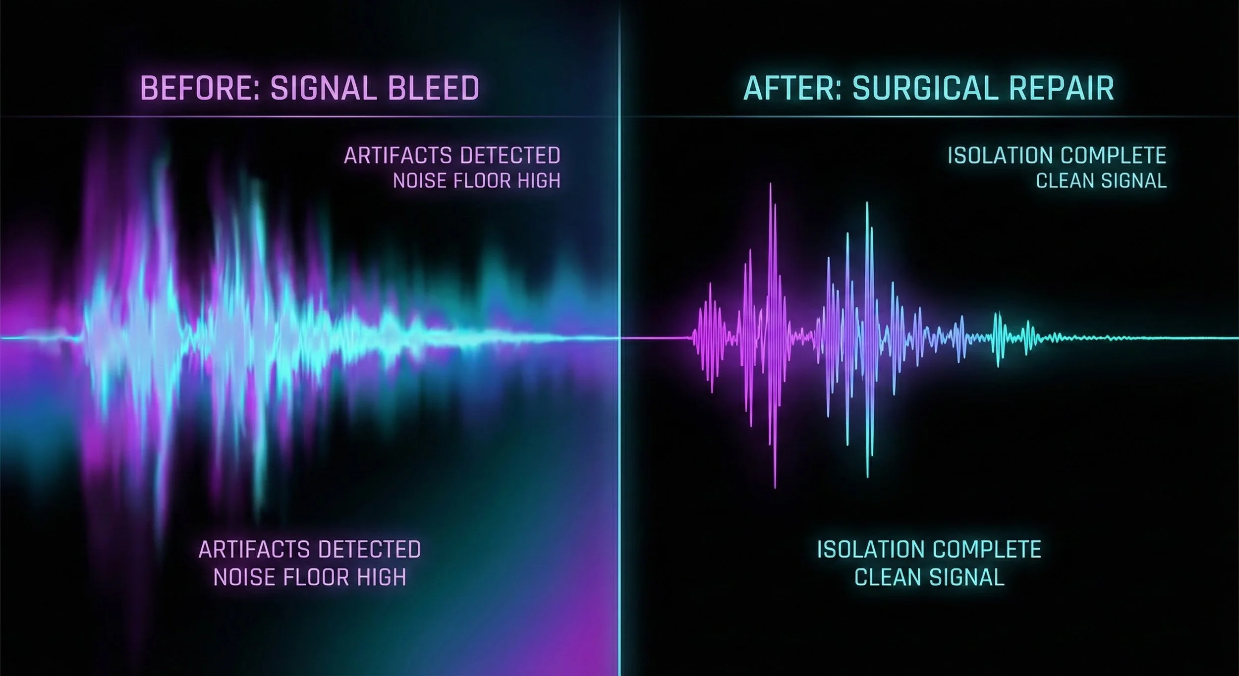 Why Your Suno Stems Have "Bleed" (And How to Fix It)