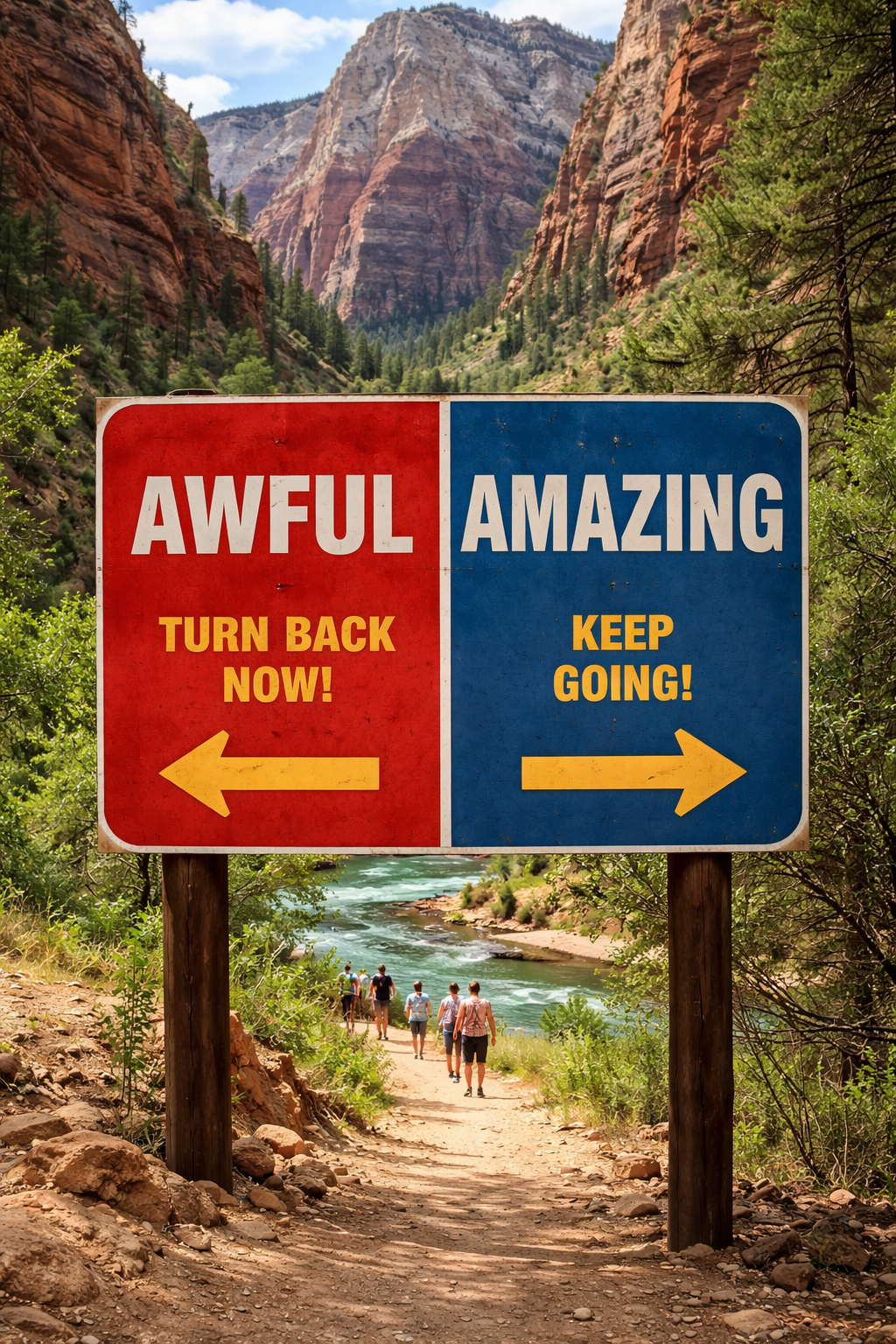 It Can't Be Both Awful and Amazing