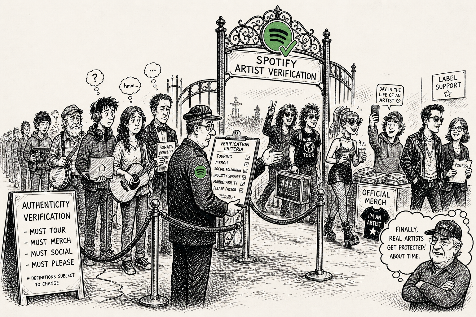 The People Cheering Spotify's Verification System Aren't Going to Be Verified Either