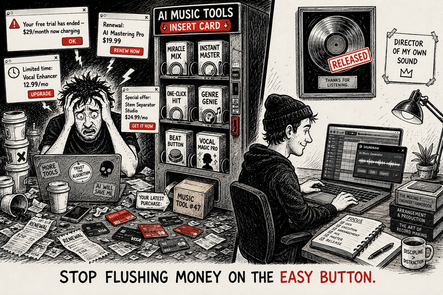 Most AI Music Tools Are Worse Than the Basics. Here's the Data.