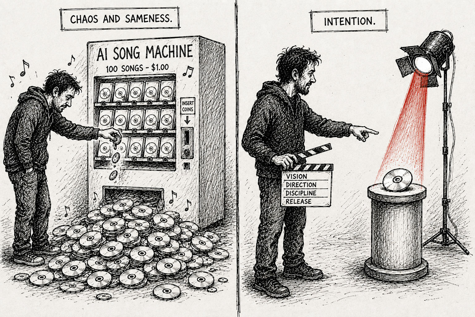 Director vs. Vending Machine Operator: The Mindset That Separates a Catalog That Sells From a Folder of AI Slop