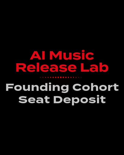 AI Music Release Lab — Founding Cohort Seat Deposit