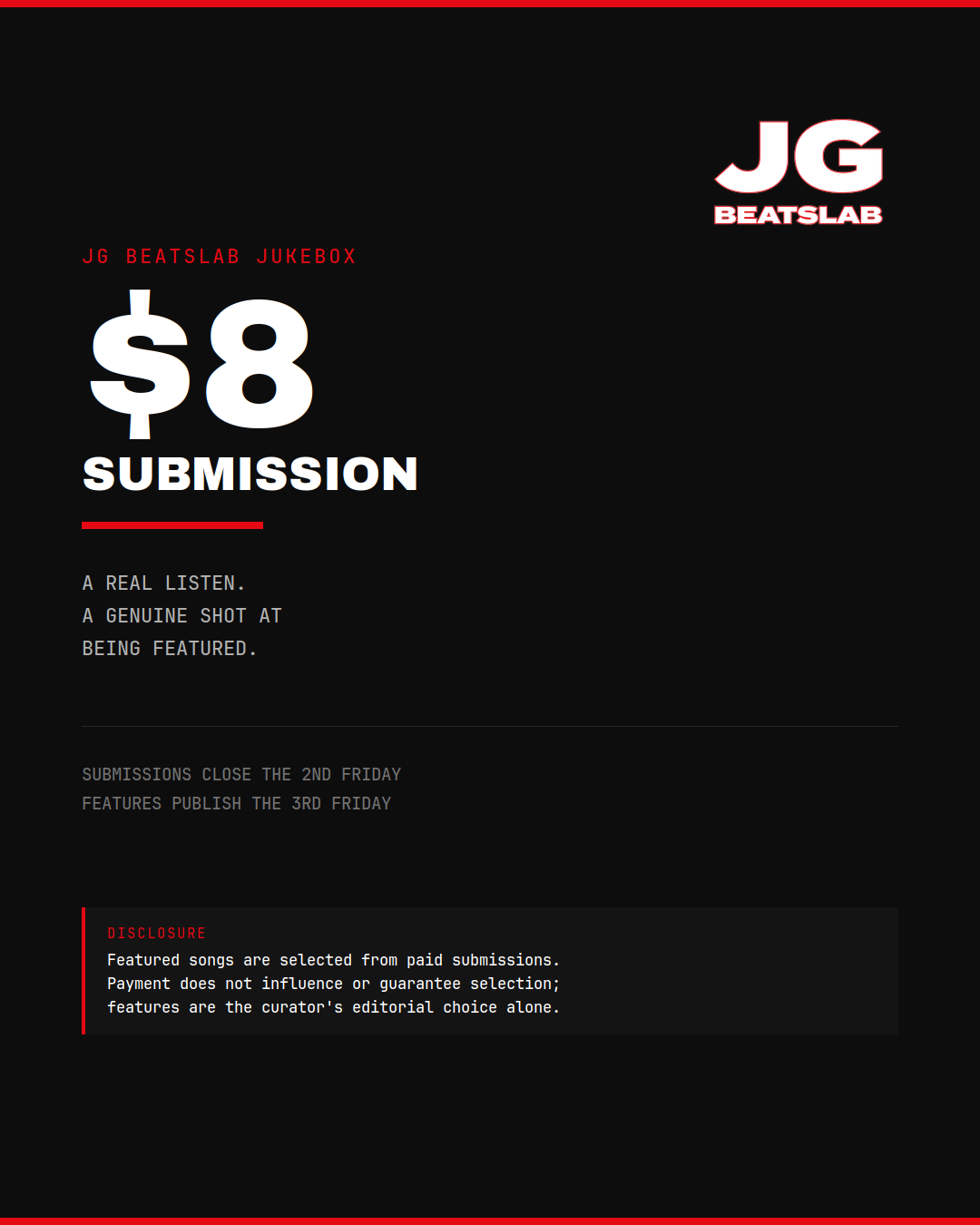 Jukebox — Submission