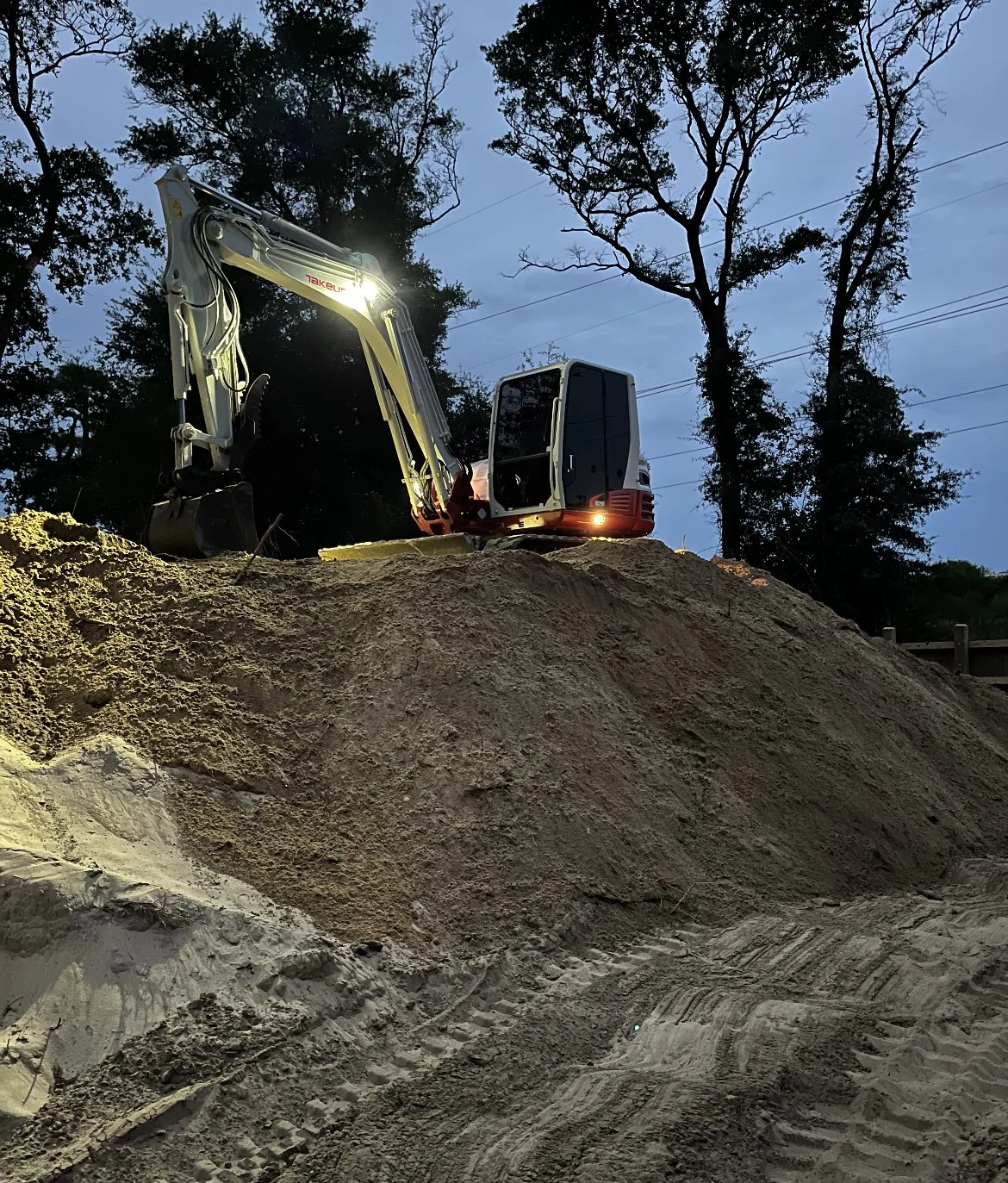 	
Excavation, Grading, backfill