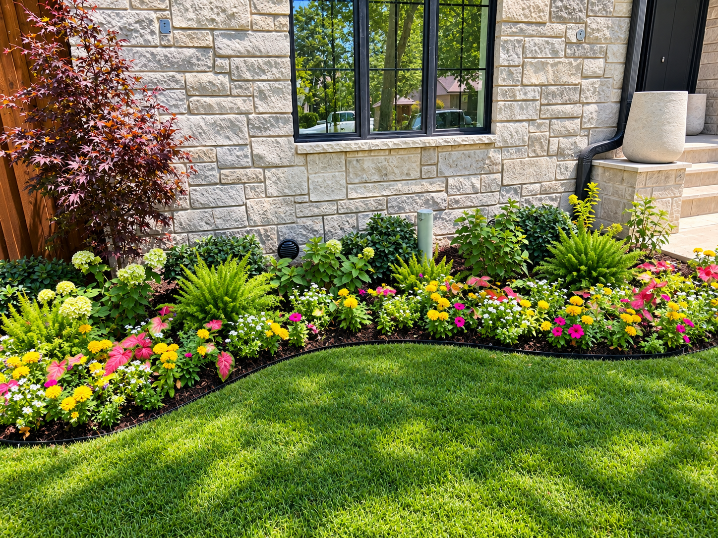 Vibrant Stone House Garden Bed.png