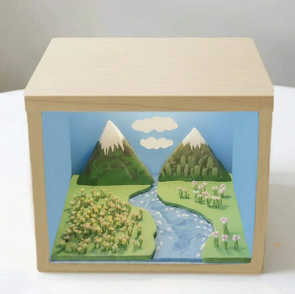 CREATE A TINY WORLD: Miniature Shadow Box Workshop with artist LARA BLAIR