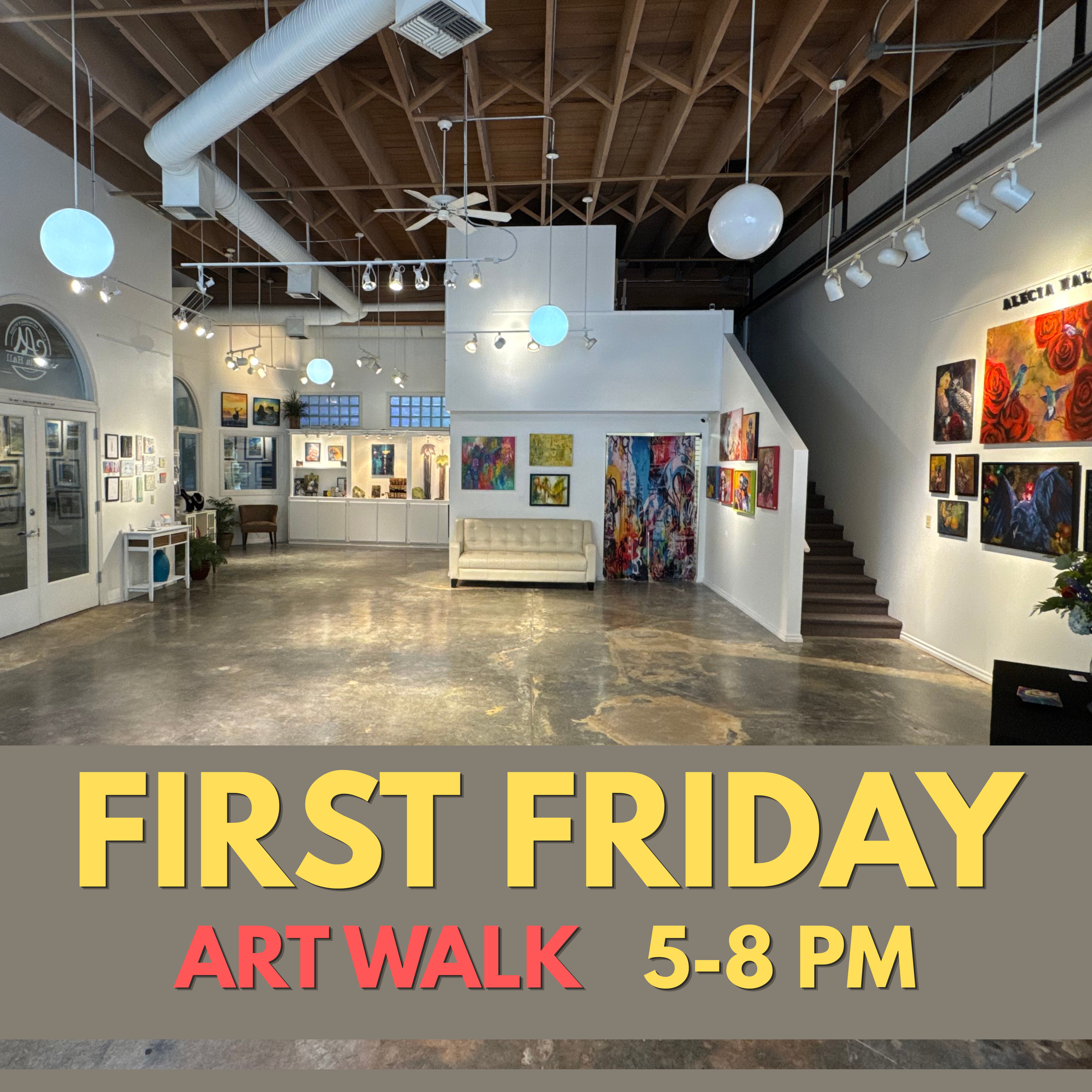 FIRST FRIDAY: July 3rd ART WALK at THE ART EVOLUTION PROJECT