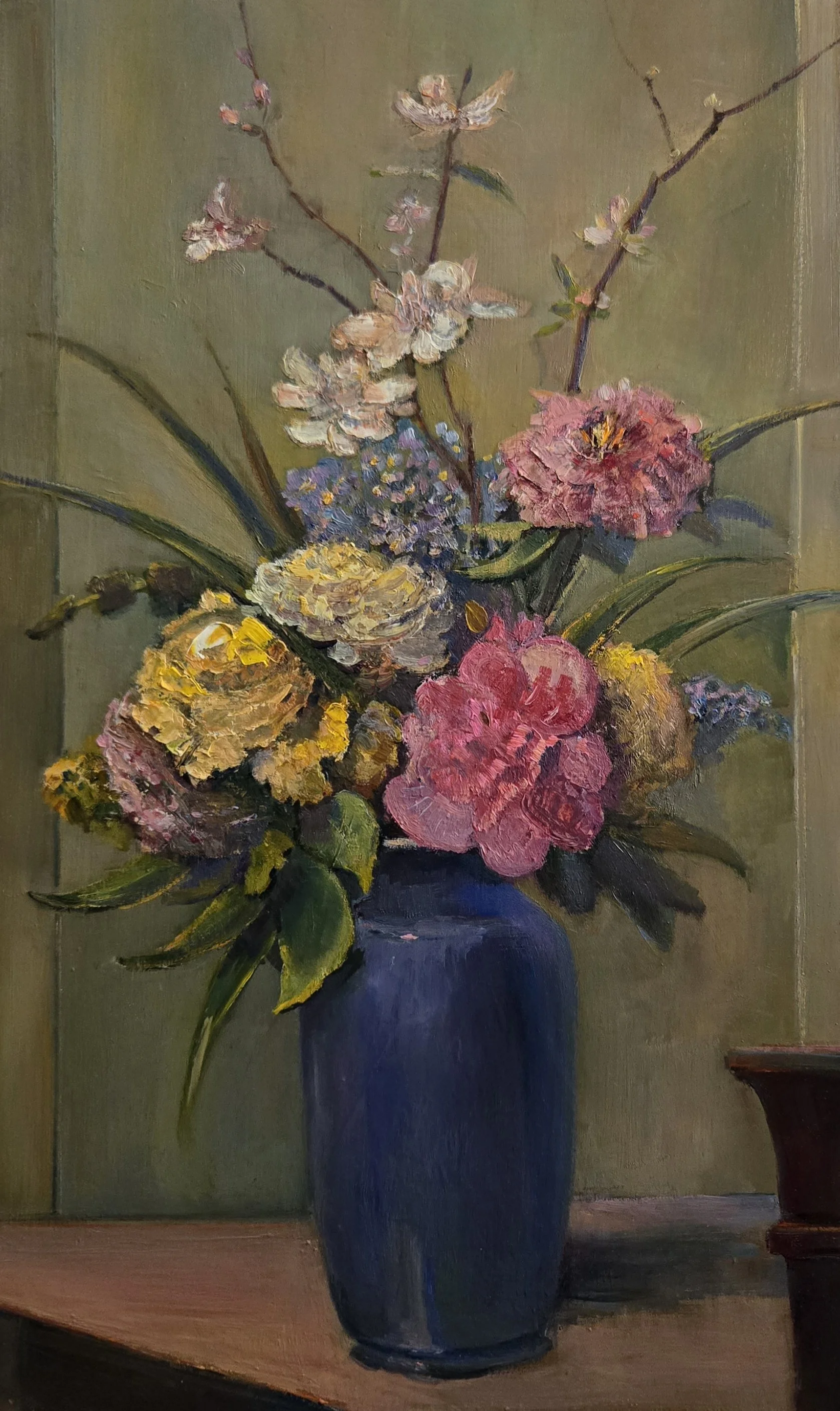 Flowers Blue Vase
12'' x 20''