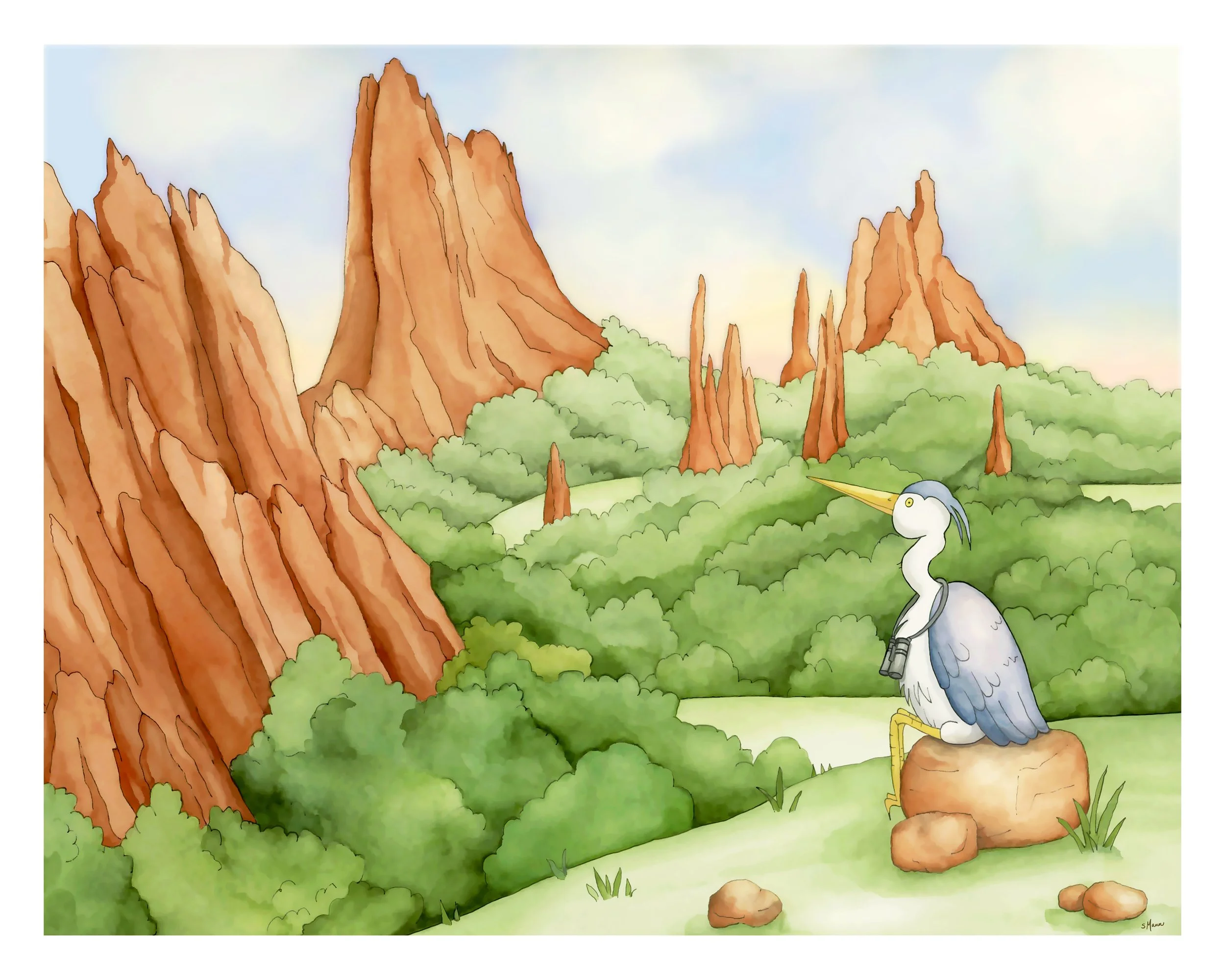 Garden of the Gods Print
