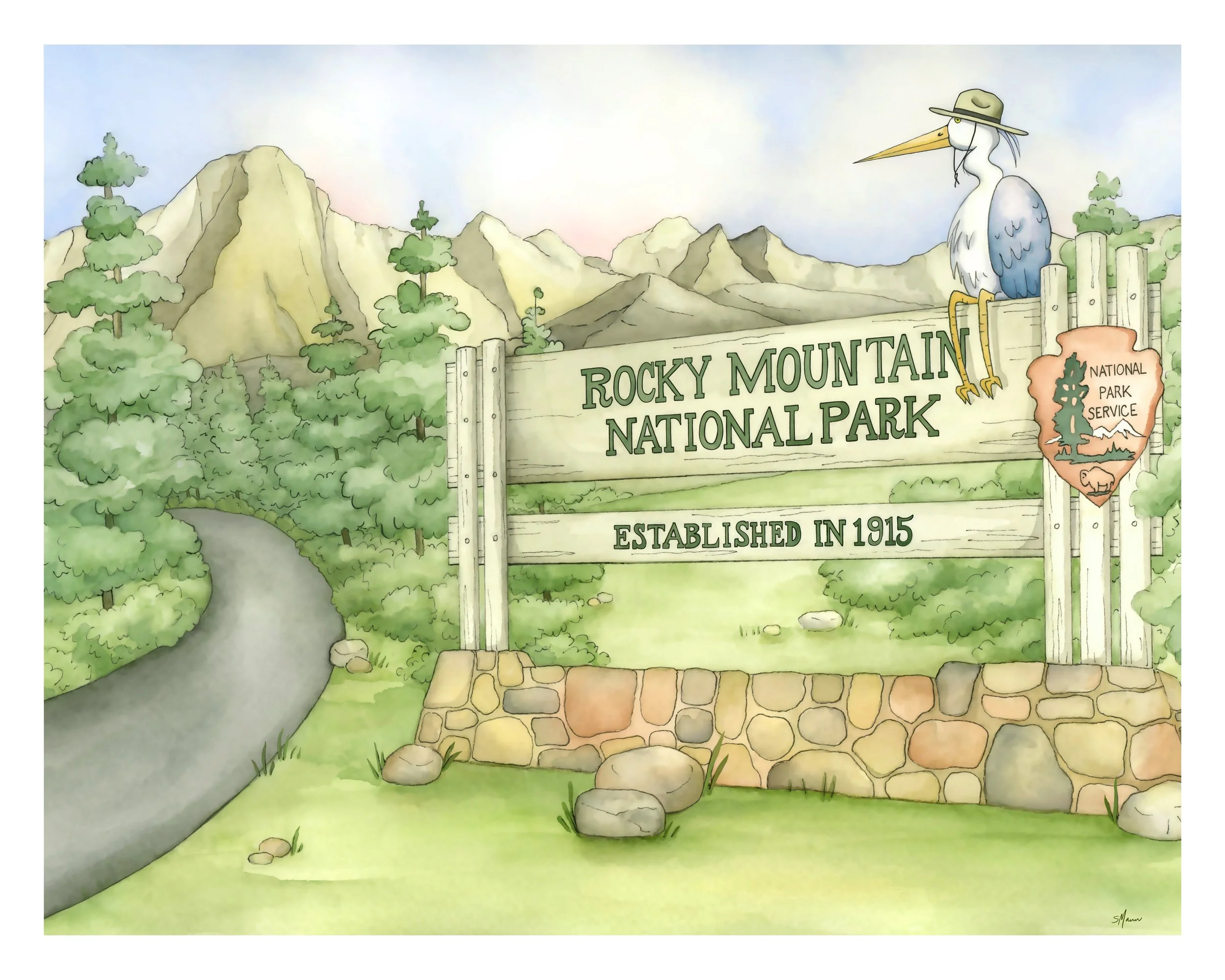 Rocky Mountain National Park Print