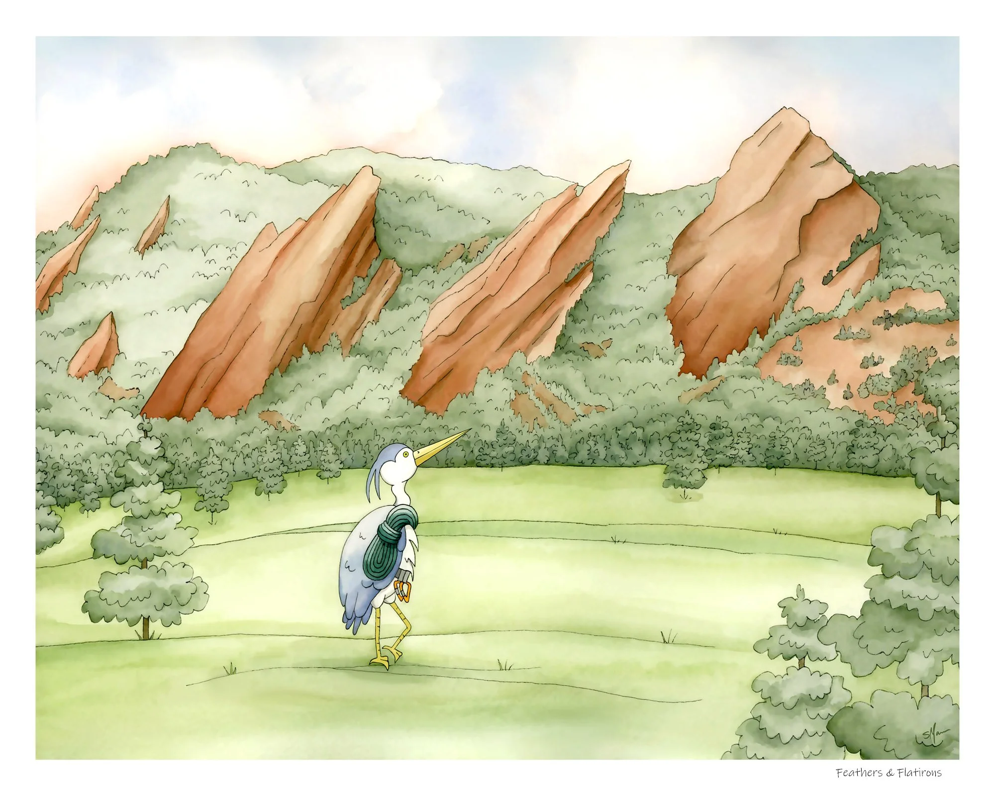 "Feathers & Flatirons"