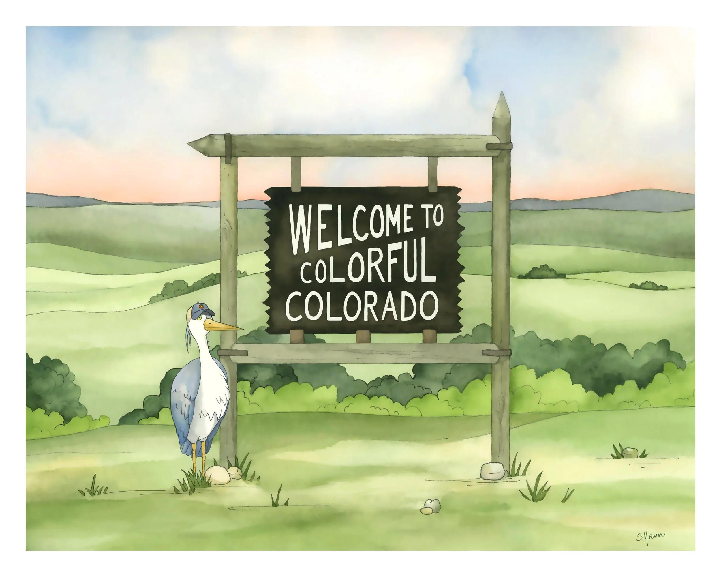 Colorful Colorado Print