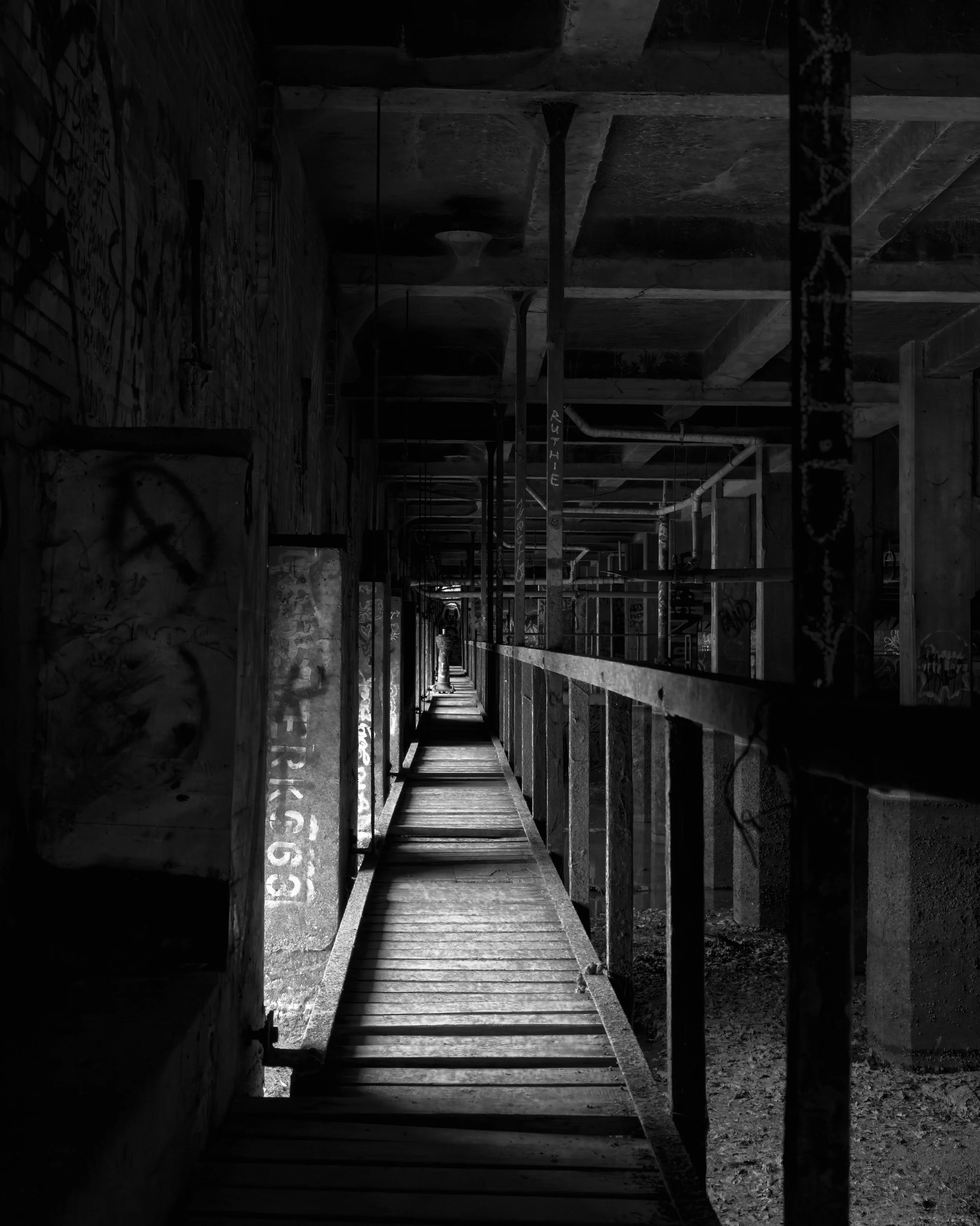Abandoned subway, Rochester, NY