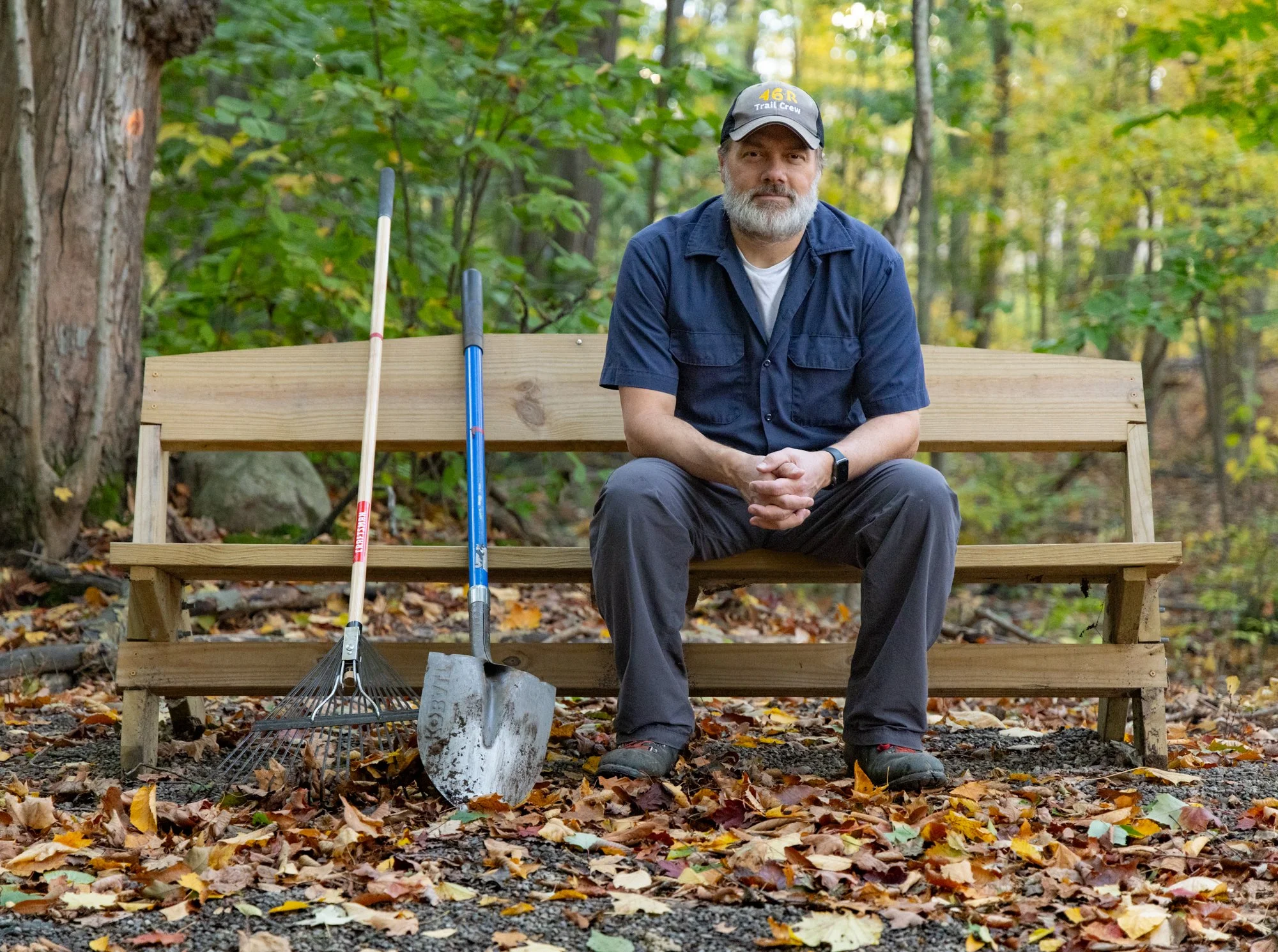 Brian Hoody, former president of the Adirondack 46ers,  longtime 46er correspondent and trail master. Williamson, NY