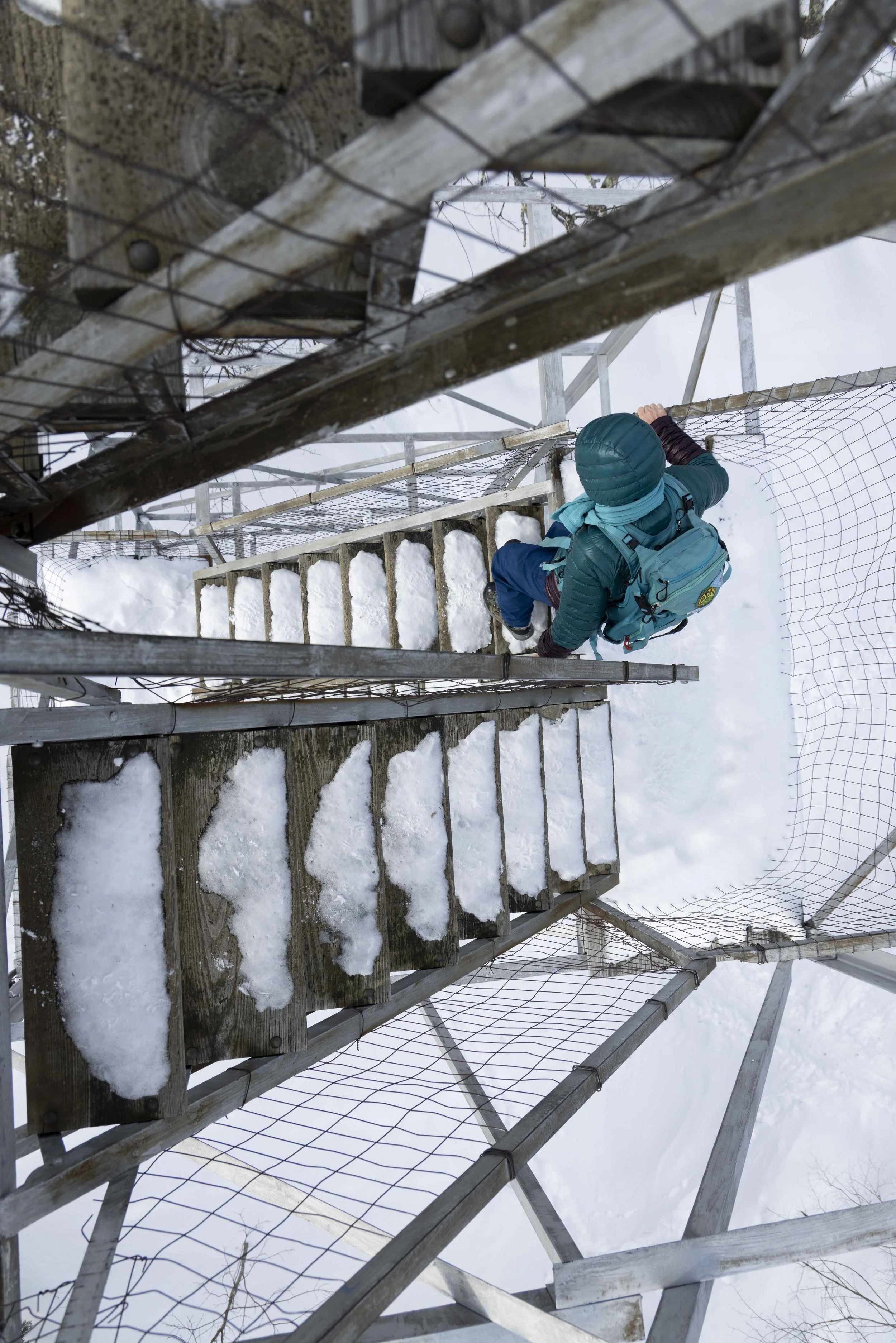Paula Brown at Kane Firetower, NY