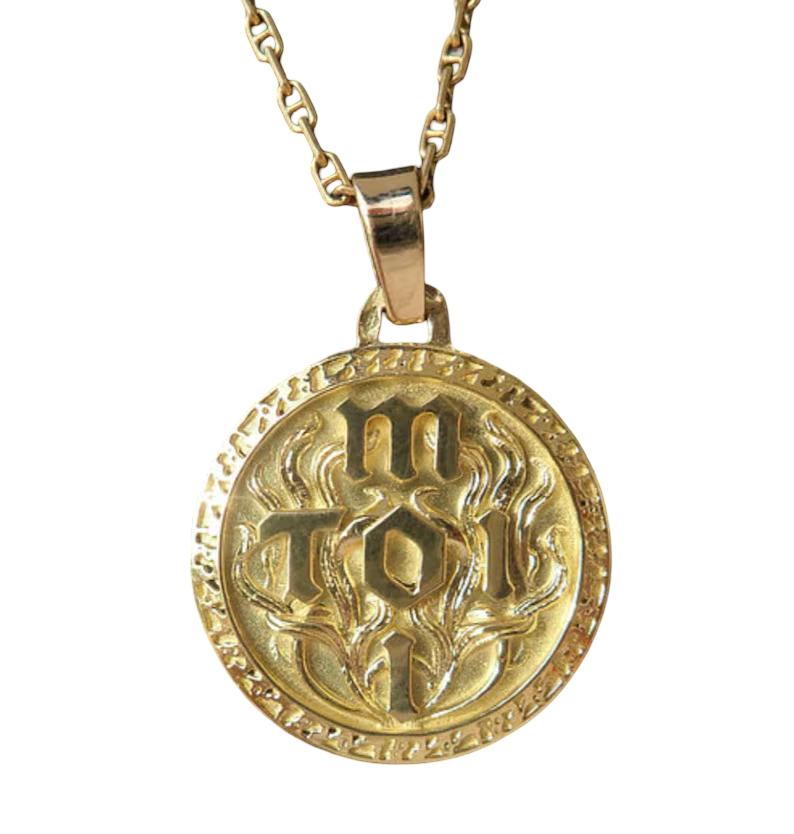 ' Toi & Moi Toujours ' Charm / Love pendant 18k Gold