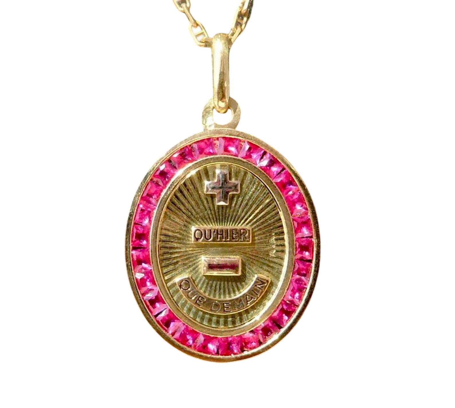 Vintage Rare French ' + qu'hier - que demain '