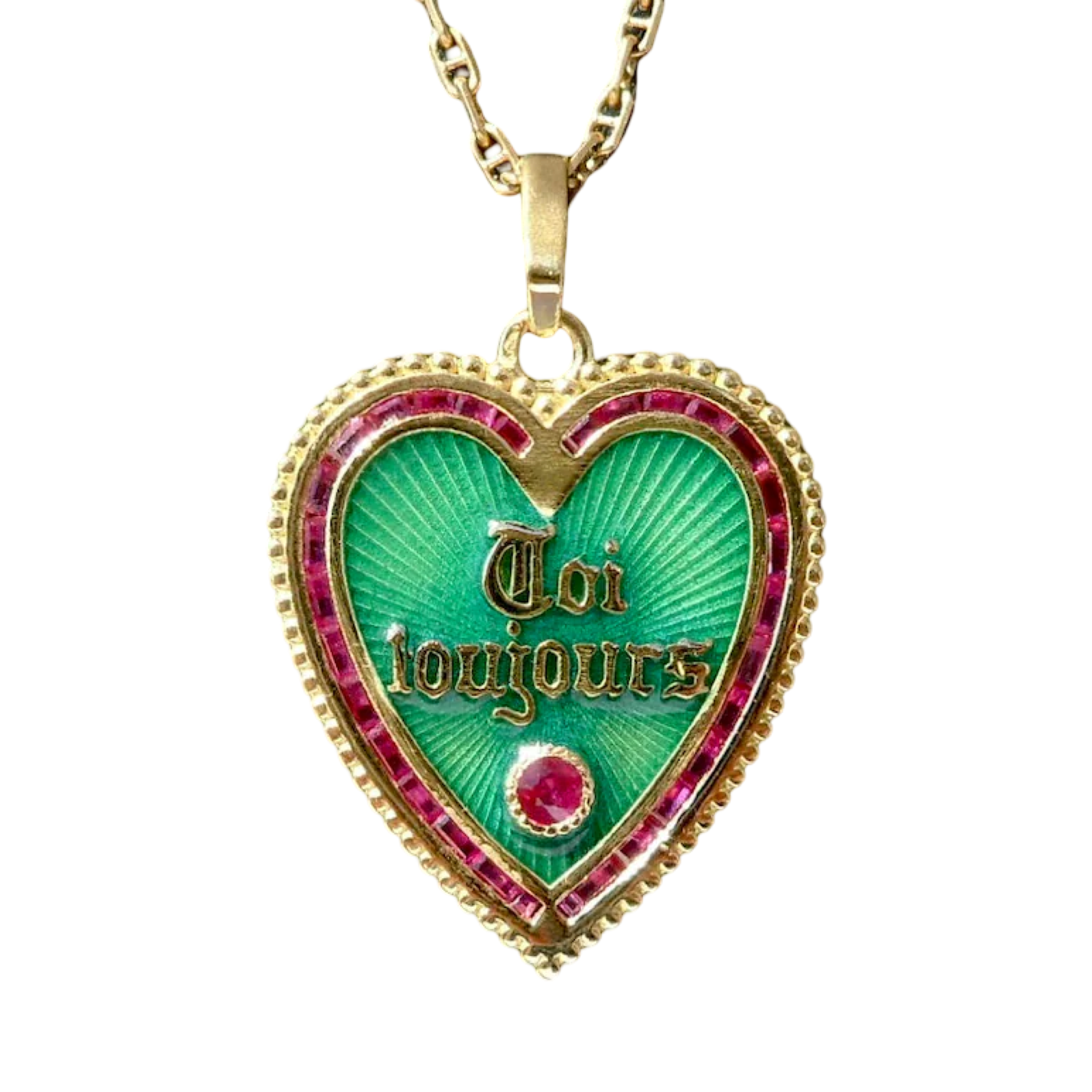 French ' Toi & Moi Toujours ' Charm