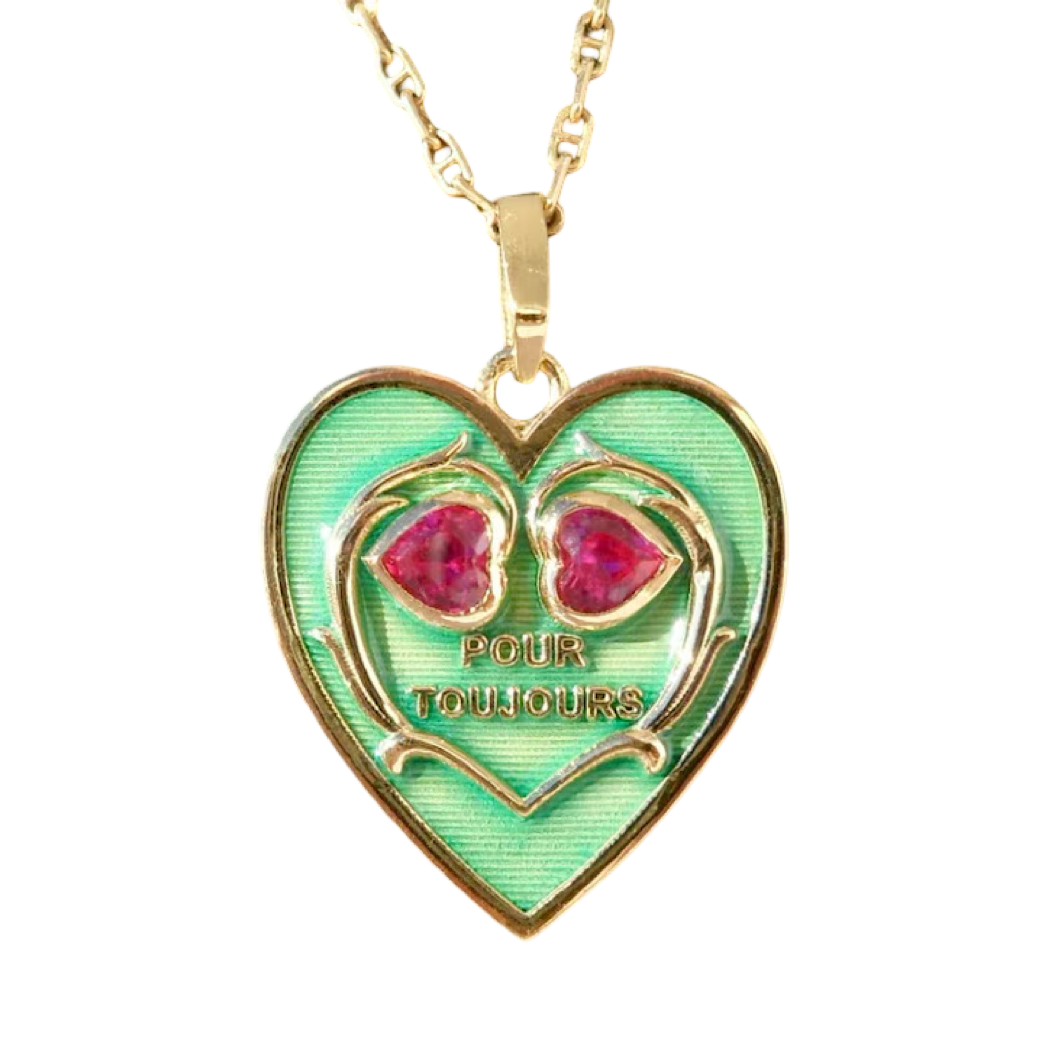 French ' Pour Toujours ' Charm