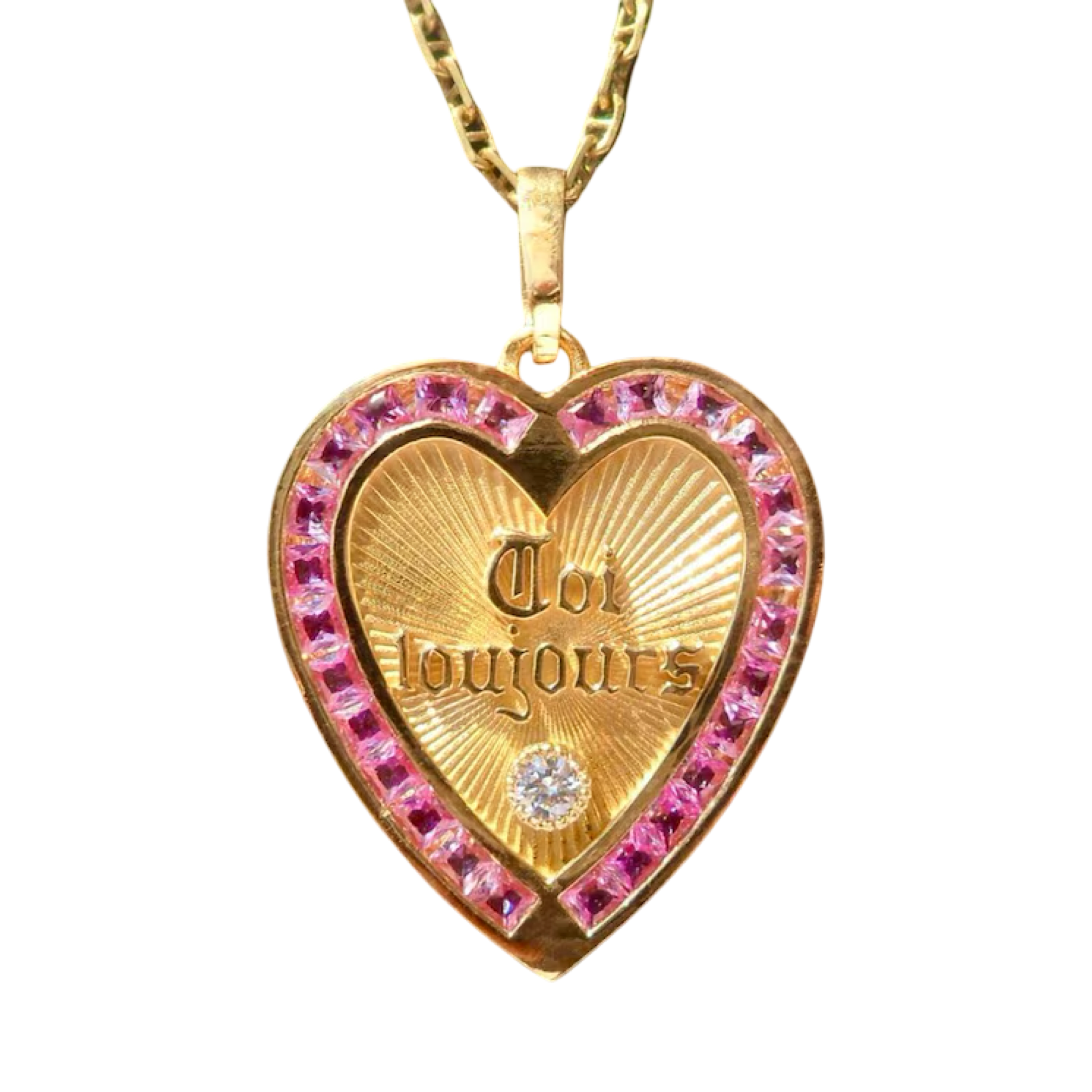 French ' Toi & Moi Toujours ' Charm