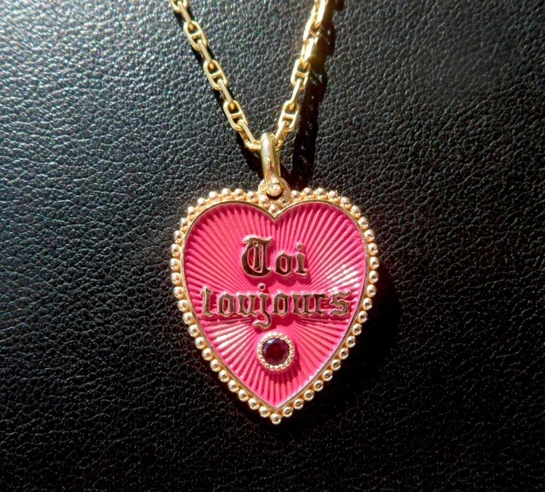 French ' Toi & Moi Toujours ' Charm