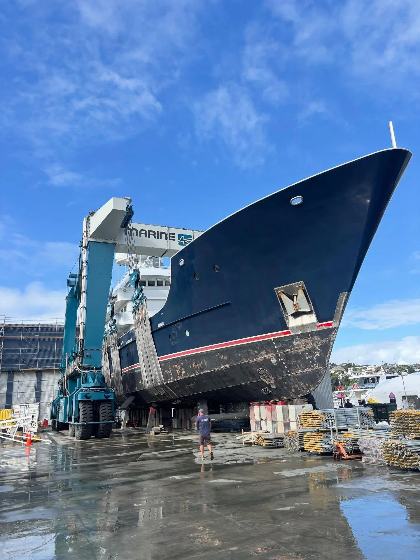 Our team has been busy completing numerous local and international projects over the past few months. This includes the displayed vessels at Orams Marine, where our workshop and office is based.

These planned yard periods have ranged from annual mai