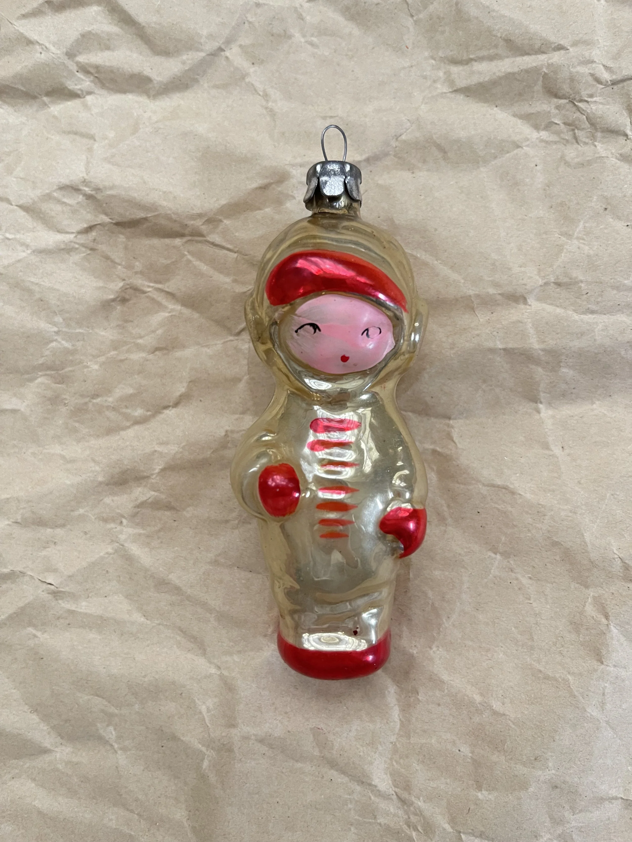 Vintage USSR Cosmonaut Ornament