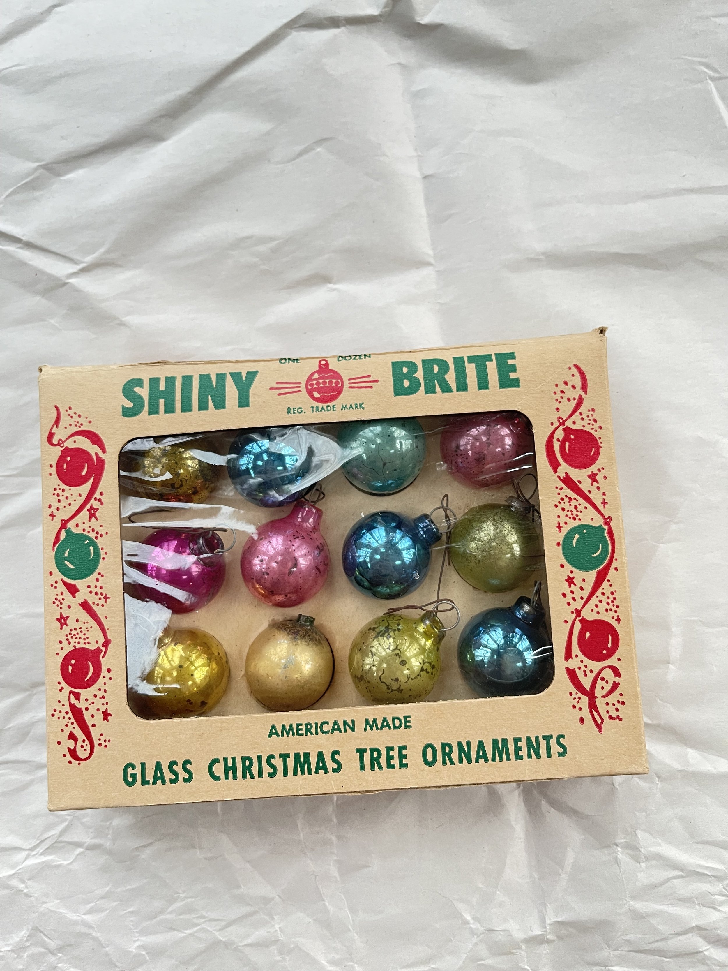 How to Identify Vintage Shiny Brite Ornaments