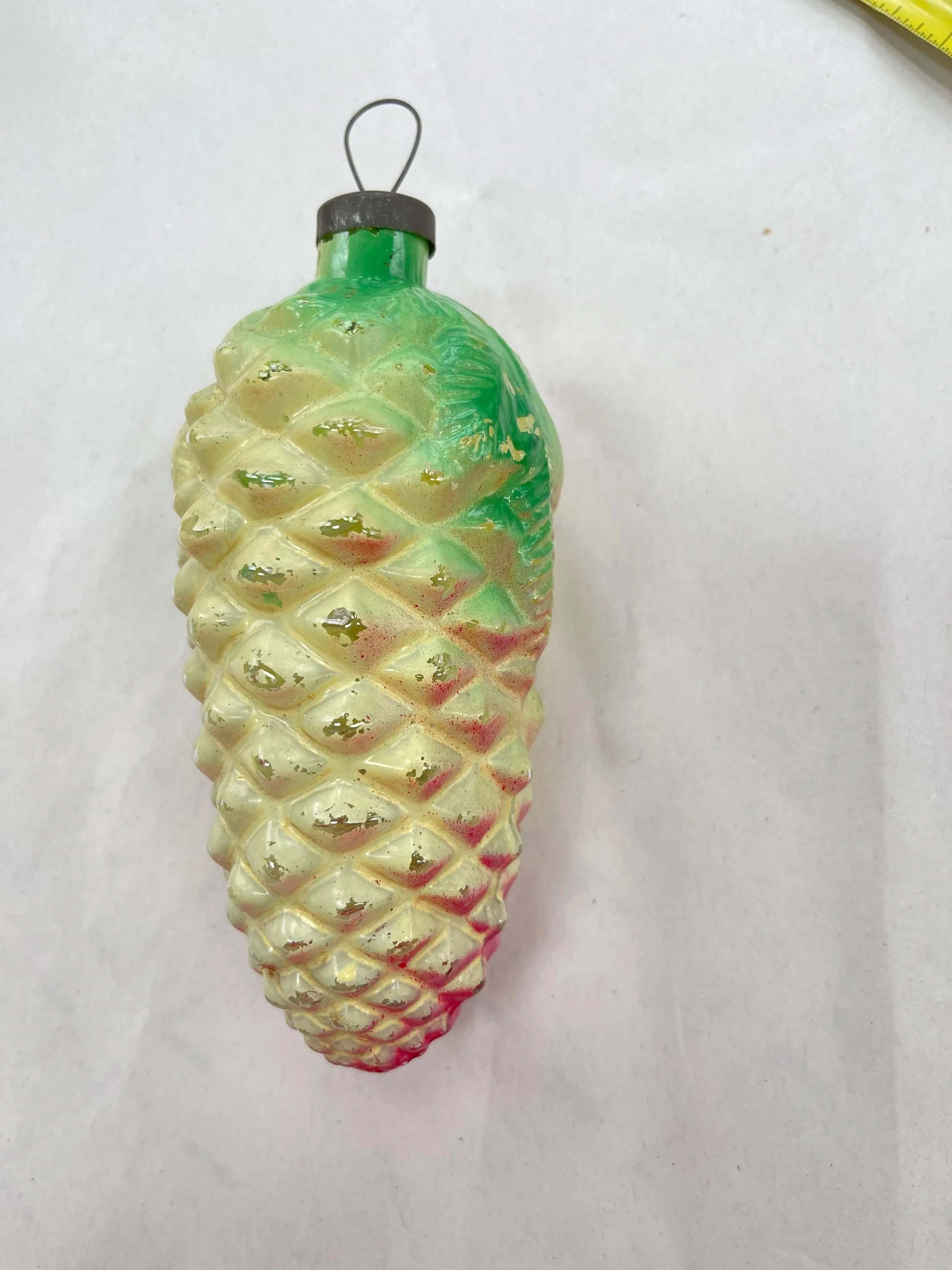 Kremlin Glass Pinecone Ornament.