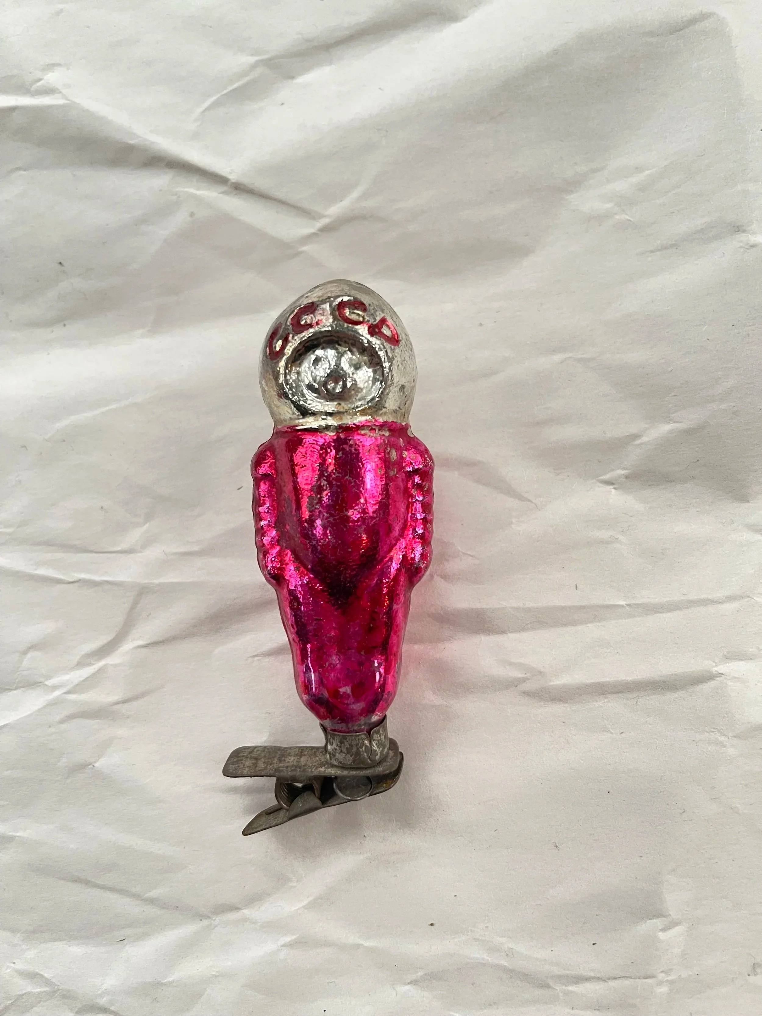 USSR Clip-On Spaceman Ornament.