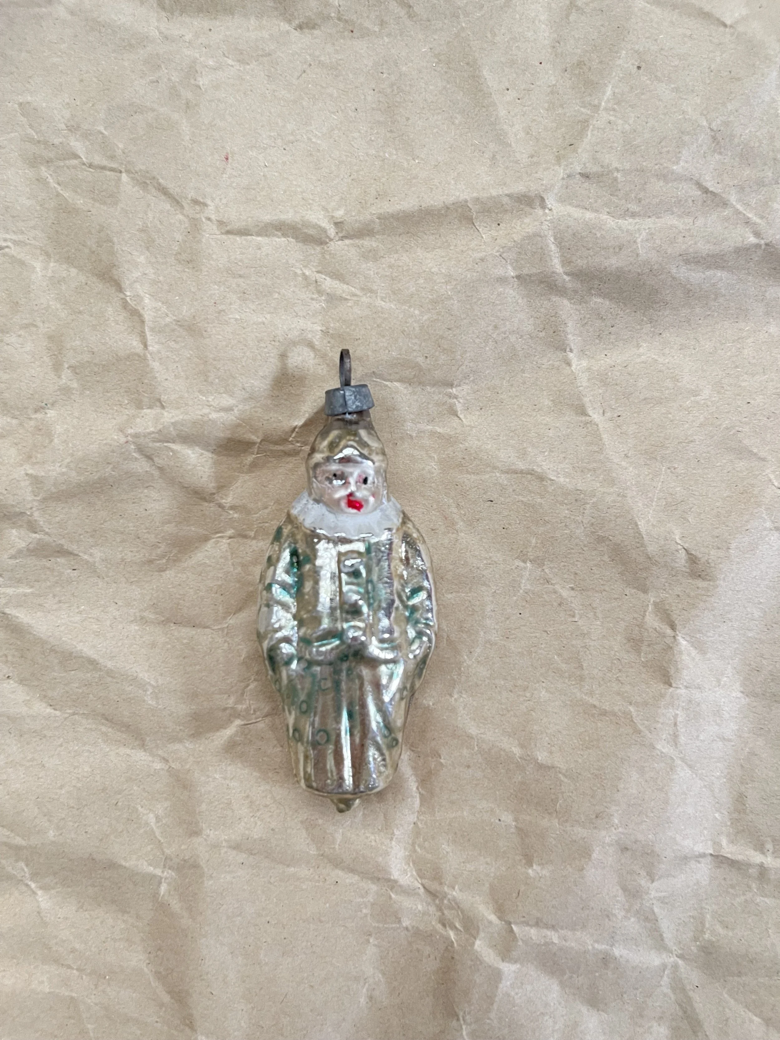 Antique German Jester / Clown Ornament