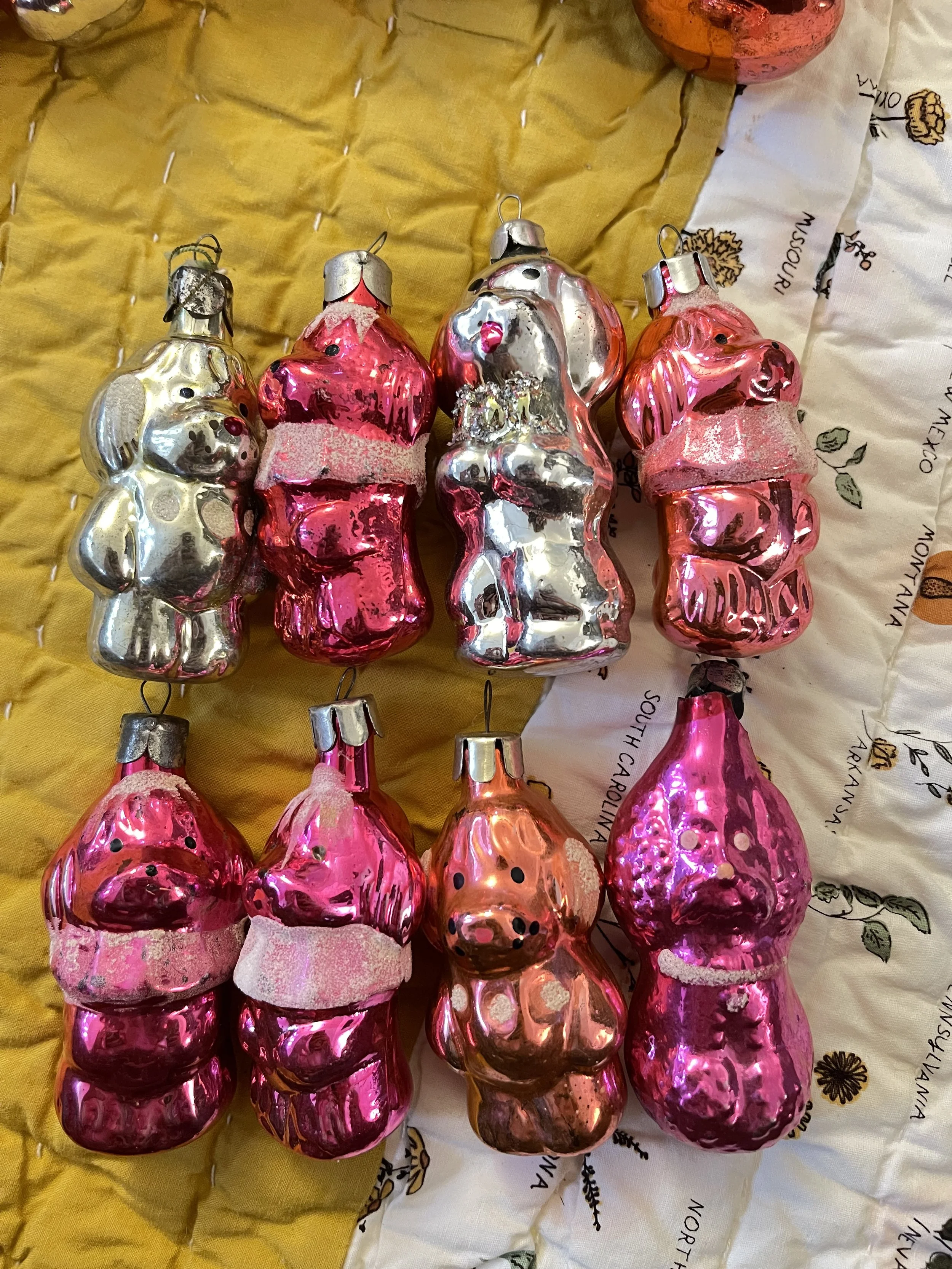 Figural & Animal Ornaments |
Whimsical and full of character—bears, birds, Santas, and more. The kind of ornaments that spark stories for generations.