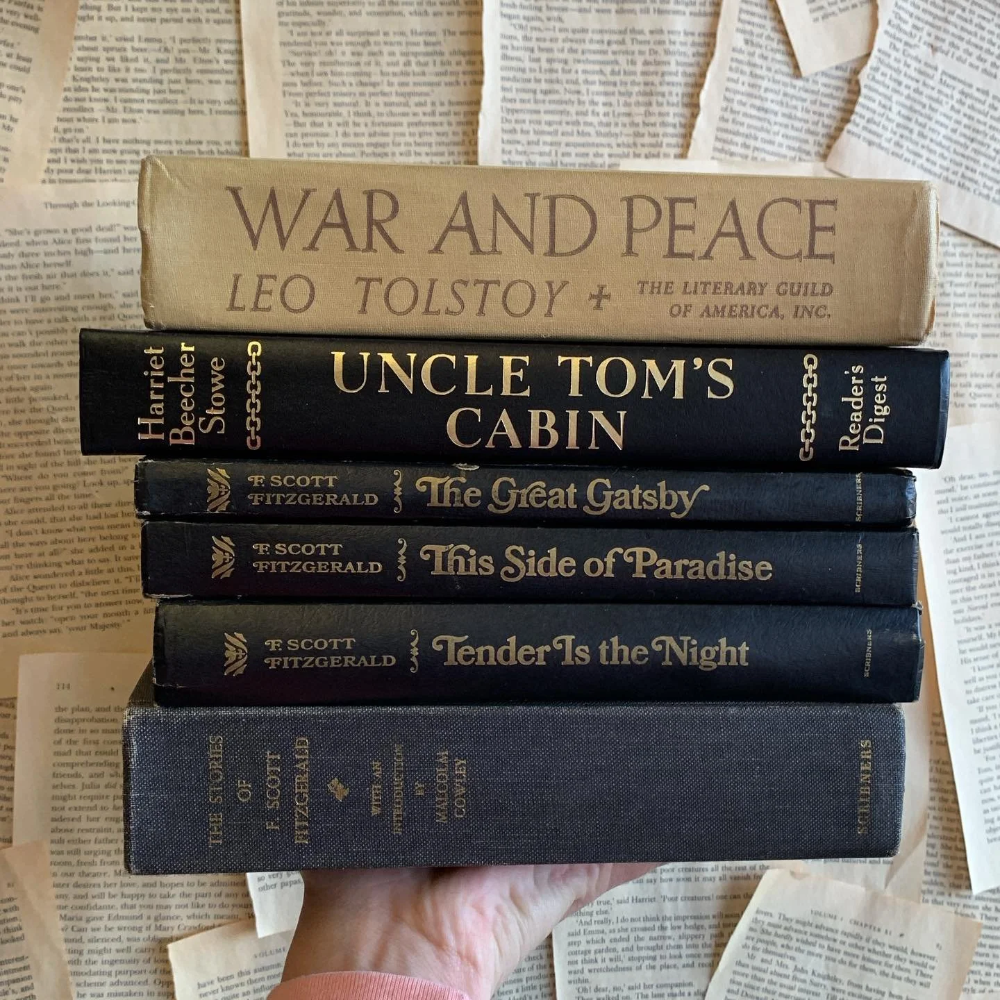 Too good to not post twice in a day! Hardcover editions of such popular classics!!! Someone came in earlier looking for Tender Is the Night and now we DO INDEED have it! These ones won&rsquo;t last long, so come and get them! 

#classics #usedbooksal