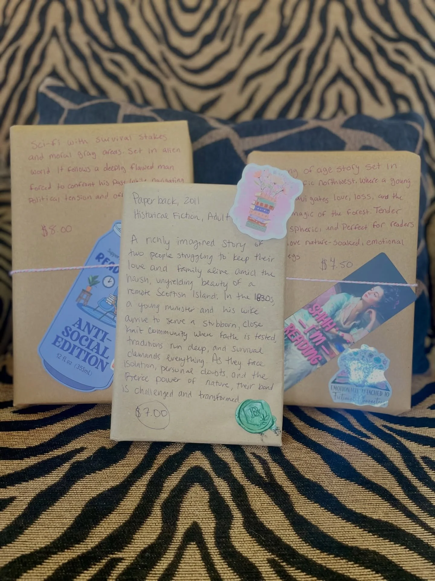 Some people say love is blind... and we've got a whole shelf of proof. Grab a Blind Date with a Book and see for yourself!