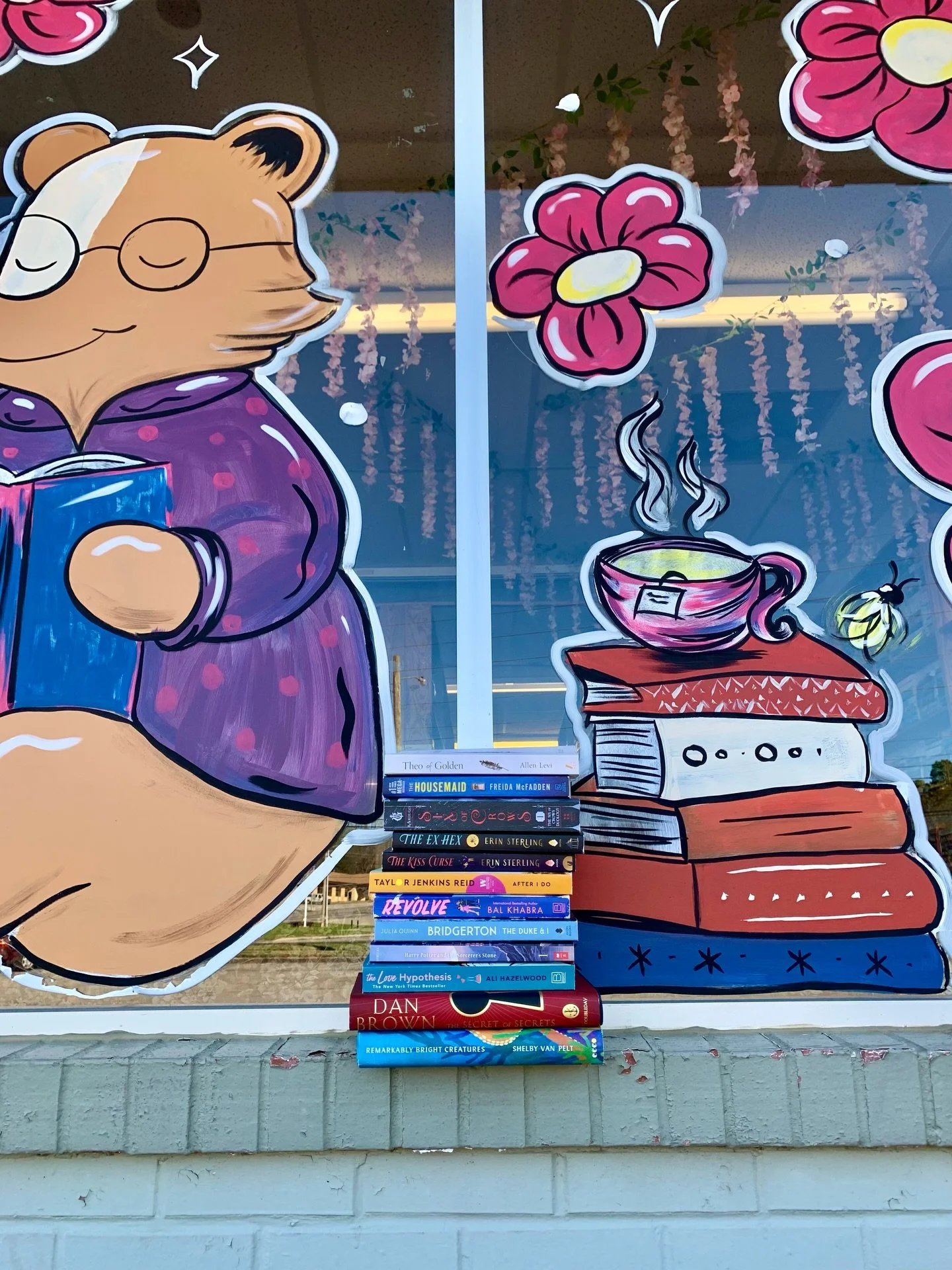 New arrivals are on the shelves (inside)