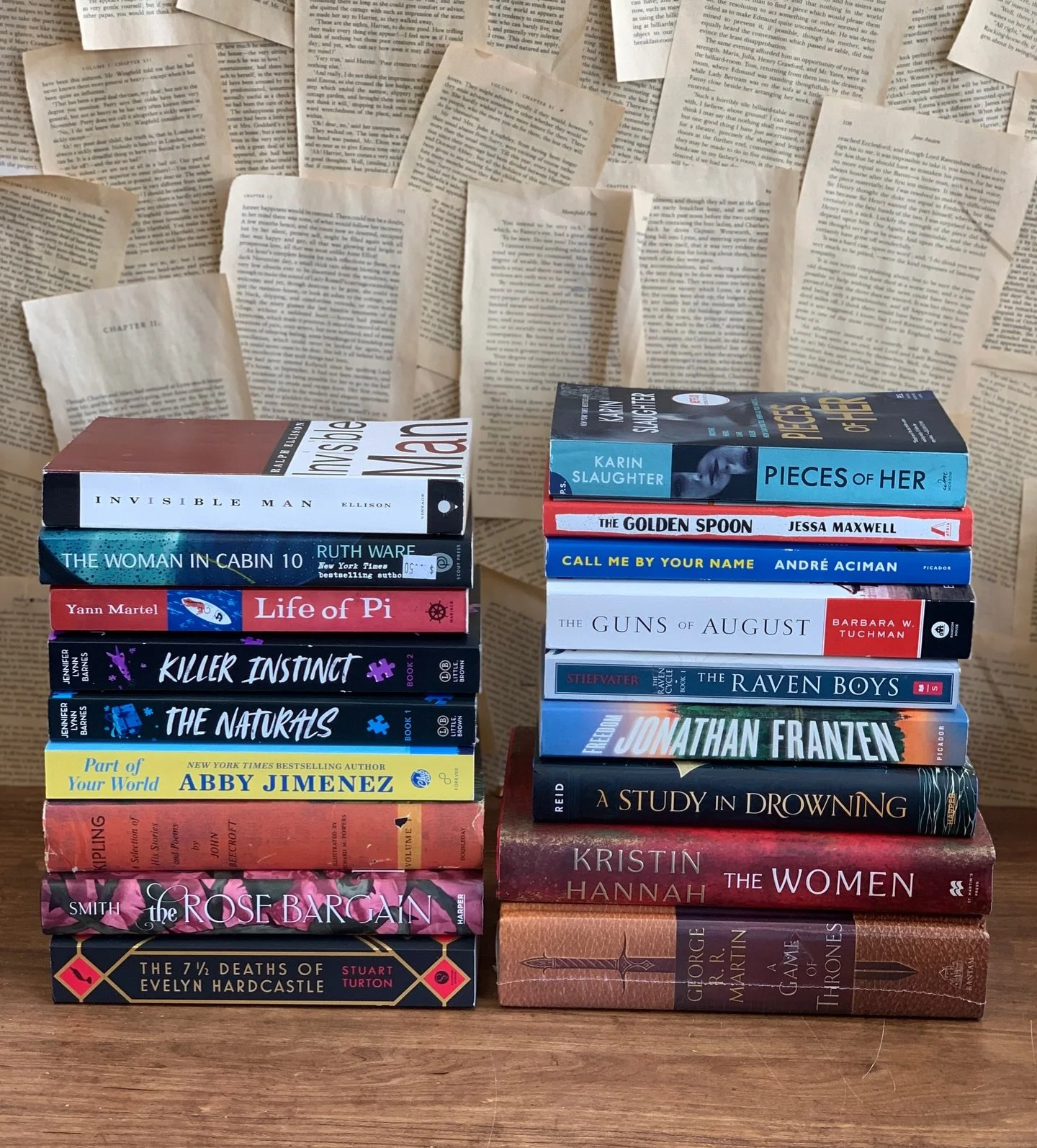 Just in&hellip; a stack of stories looking for their next reader 👀📚