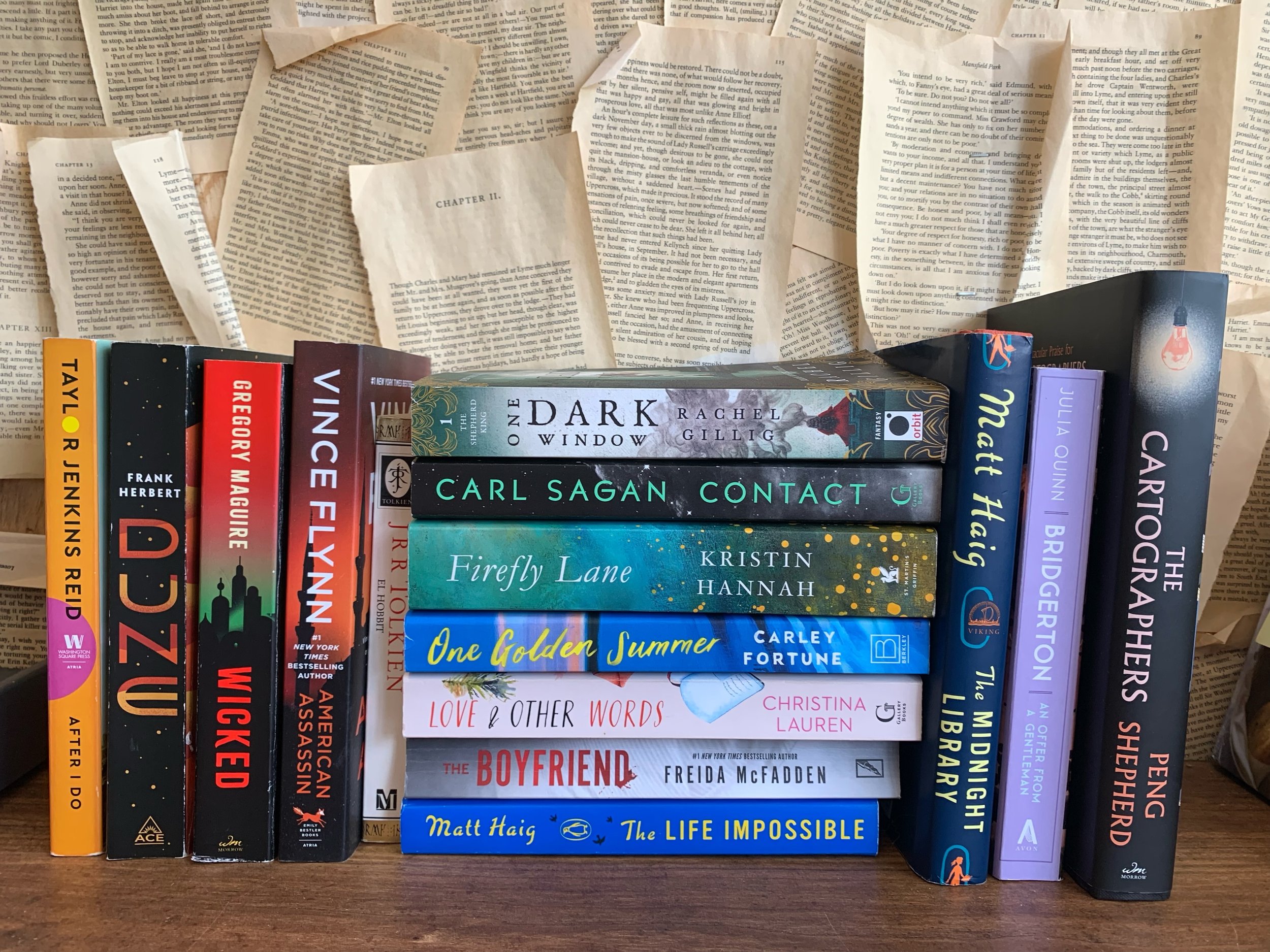 Recent fiction &amp; non-fiction new arrivals 📚✨ Stop by and browse our latest additions to our shelves. We&rsquo;re open today from 10AM-6PM!