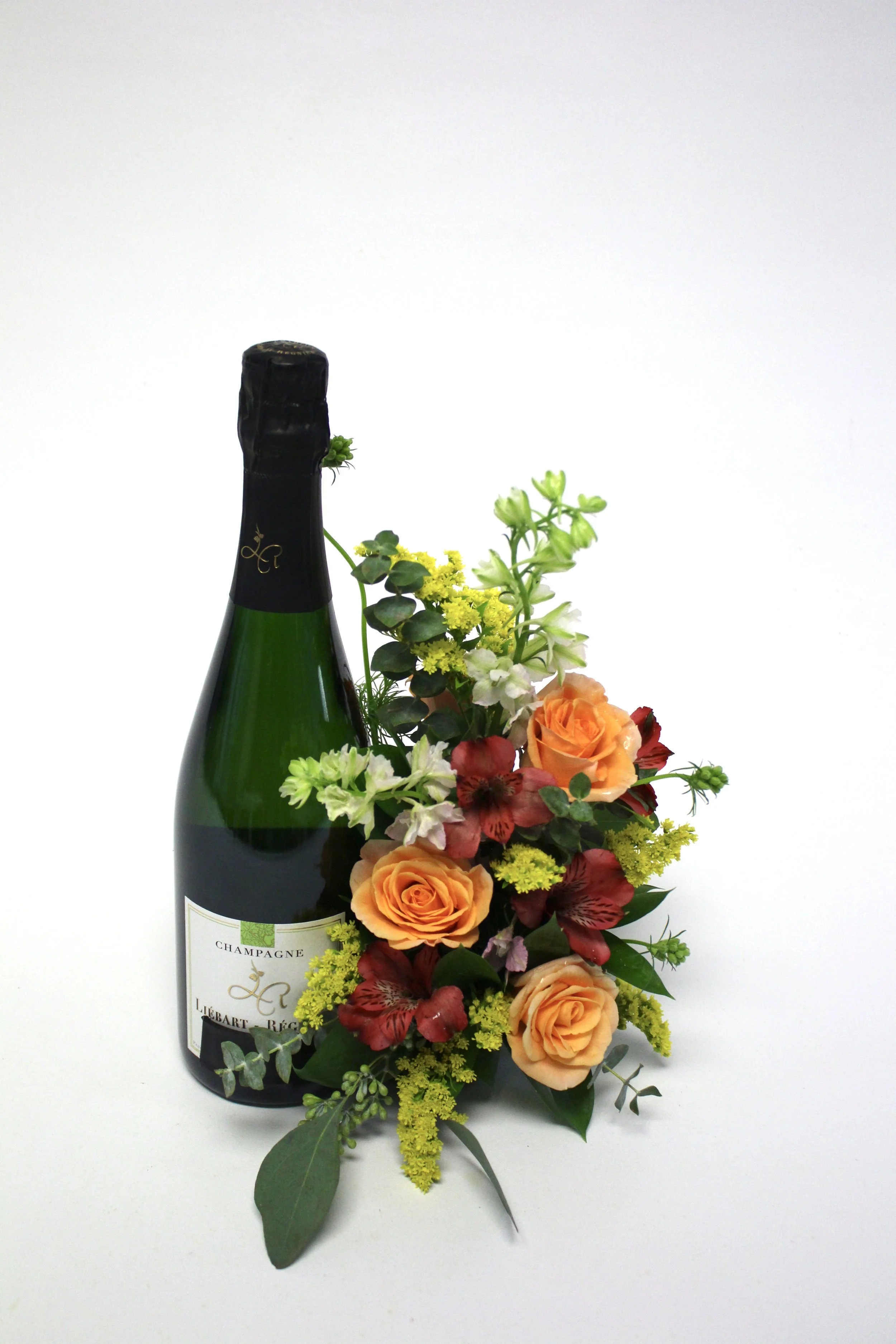 Bubbly Valentine's Flowers