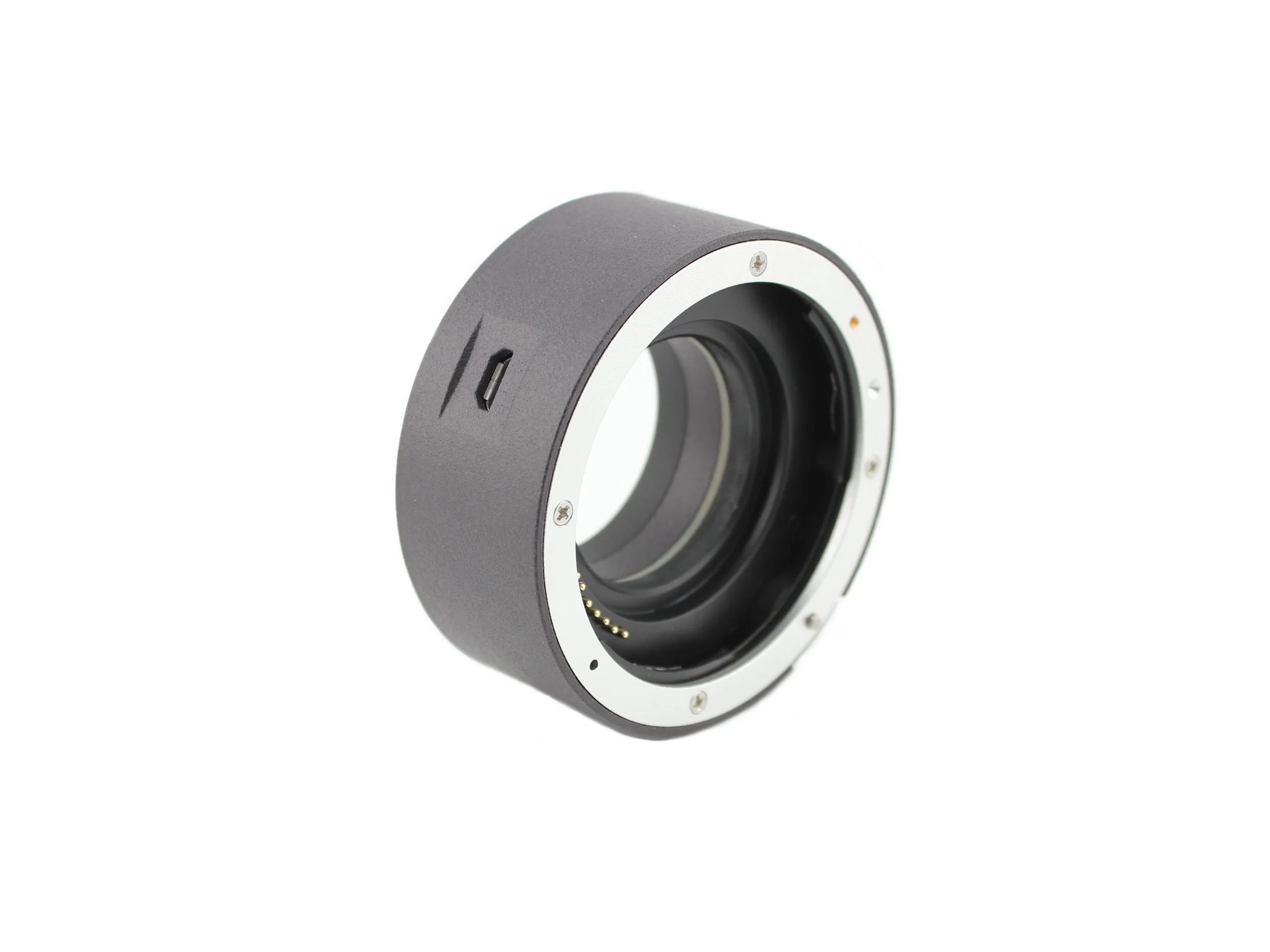 Canon EF / EF-S Lens Controller & Adapter for Astronomy Camera 17.5 mm back focus male thread without filters support