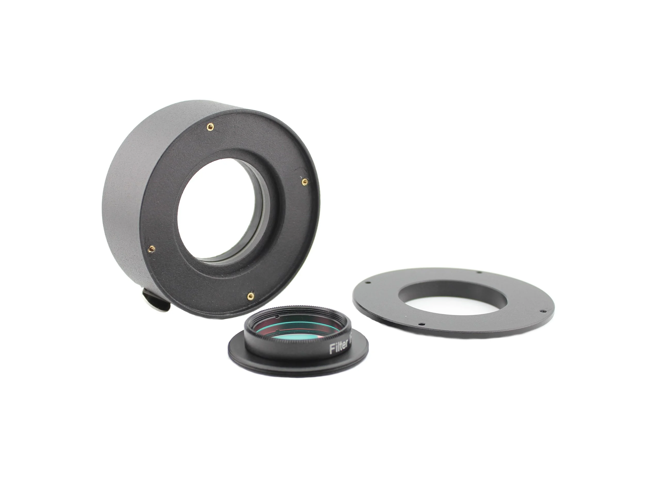 Canon EF / EF-S Lens Controller & Adapter for Astronomy Camera 17.5 mm back focus male thread 1.25" filters support